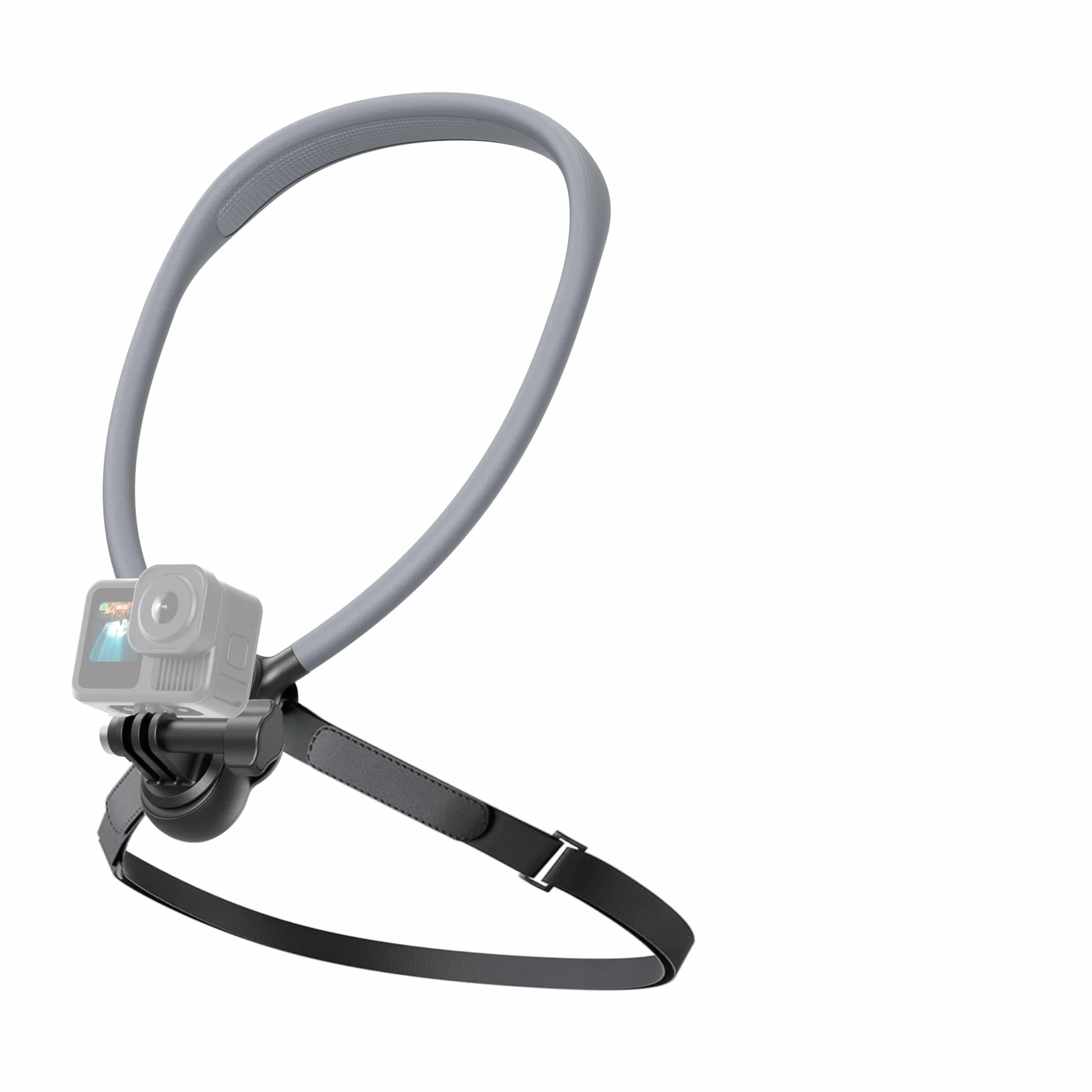 SMALLRIG Support de Cou avec Sangle de Poitrine pour caméras d'action, avec Interface à 2 Broches pour GoPro Hero 13/12/11/10/9, pour DJI Osmo Action 5 Pro/4/3, pour Insta360 Ace Pro 2-5596