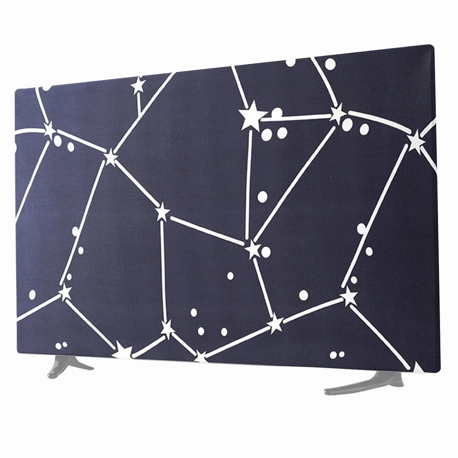 Housse TV Universelle,Protection Anti-poussière pour téléviseur - Accessoire décoration TV en Tissu Polyester Haute densité pour téléviseur Plat LCD 32-65 Pouces et télé seur