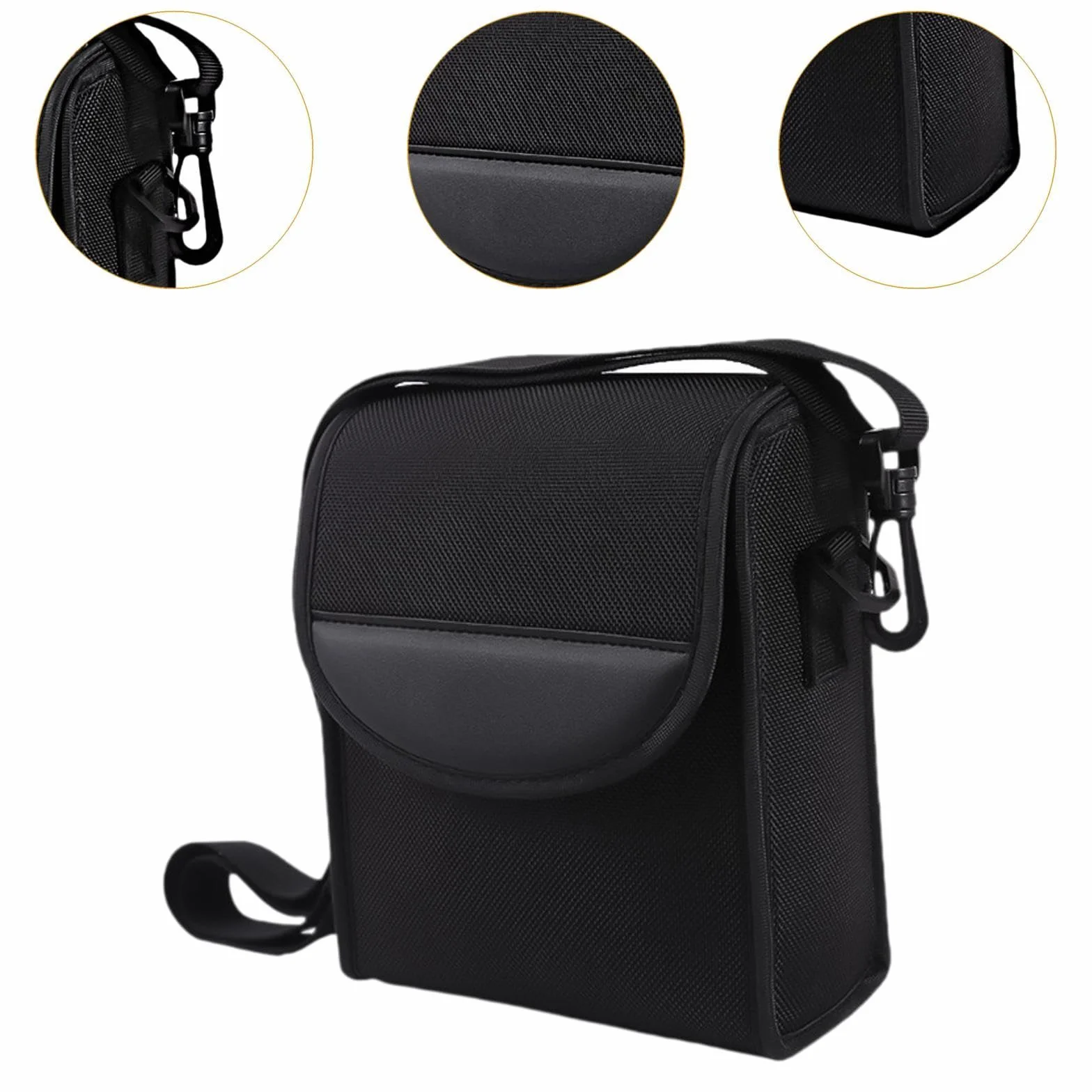 predolo Étui de Rangement Portable pour Jumelles, Tissu Oxford, Longueur 13 Cm