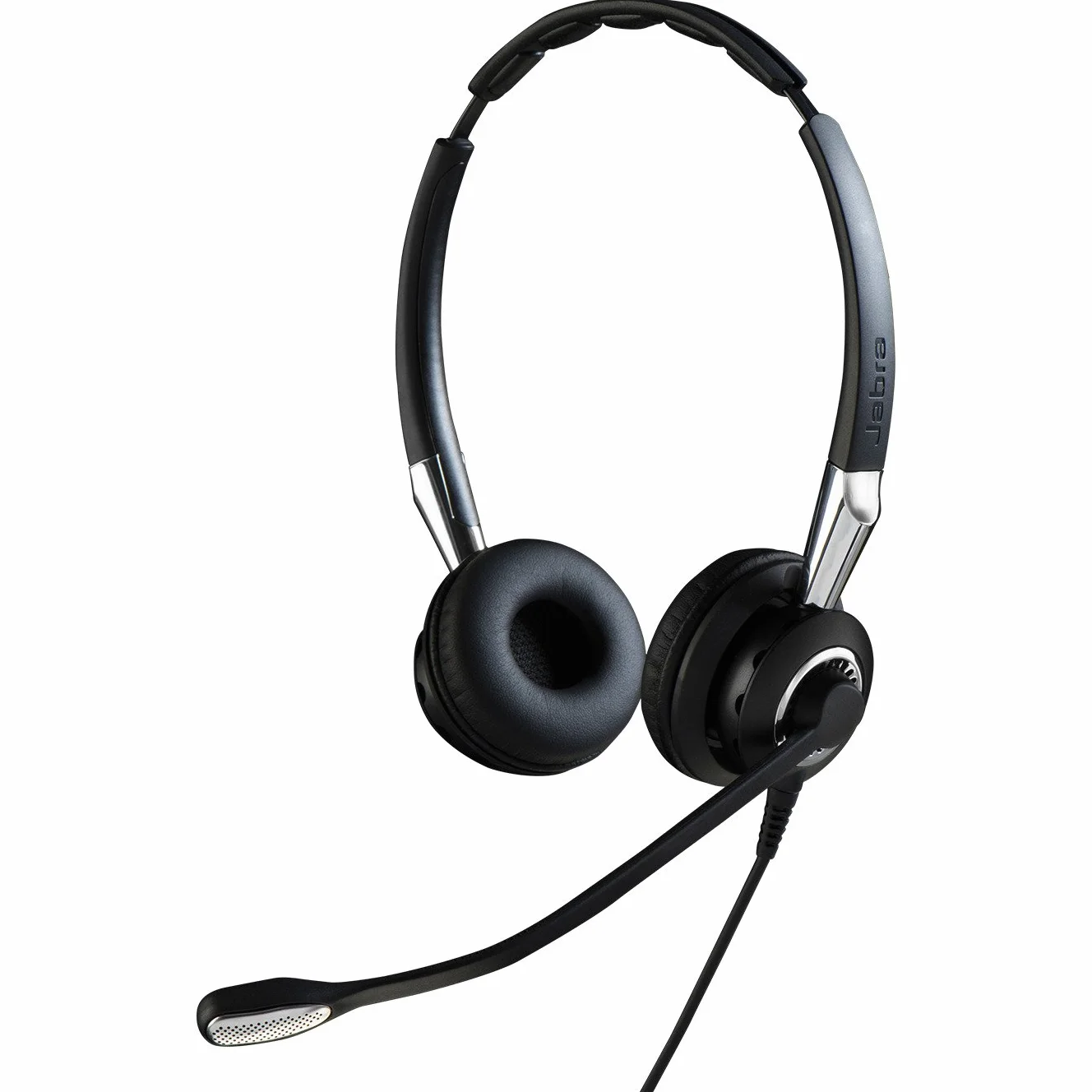 Jabra BIZ™ 2400 II Duo NOUVELLE GENERATION - Perche micro Flex micro 82 E-STD, Antibruit