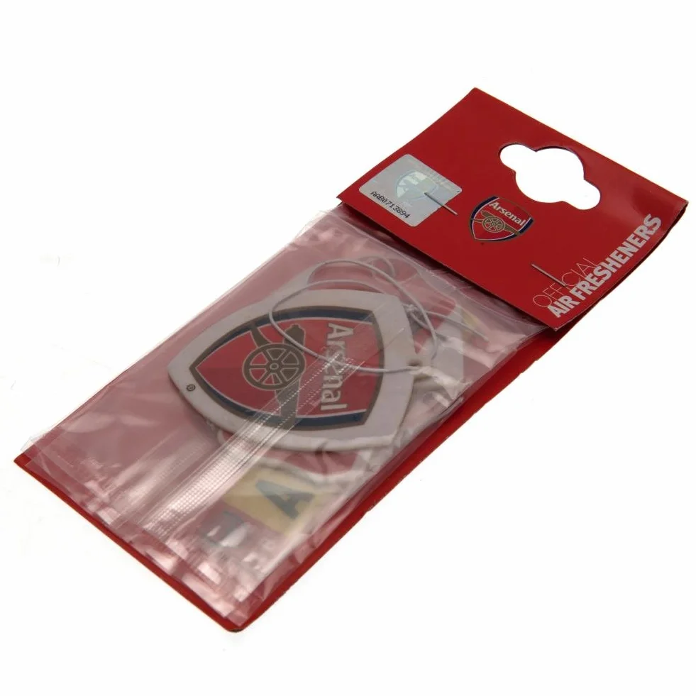 Arsenal FC Désodorisant à suspendre Rouge Blanc Jaune