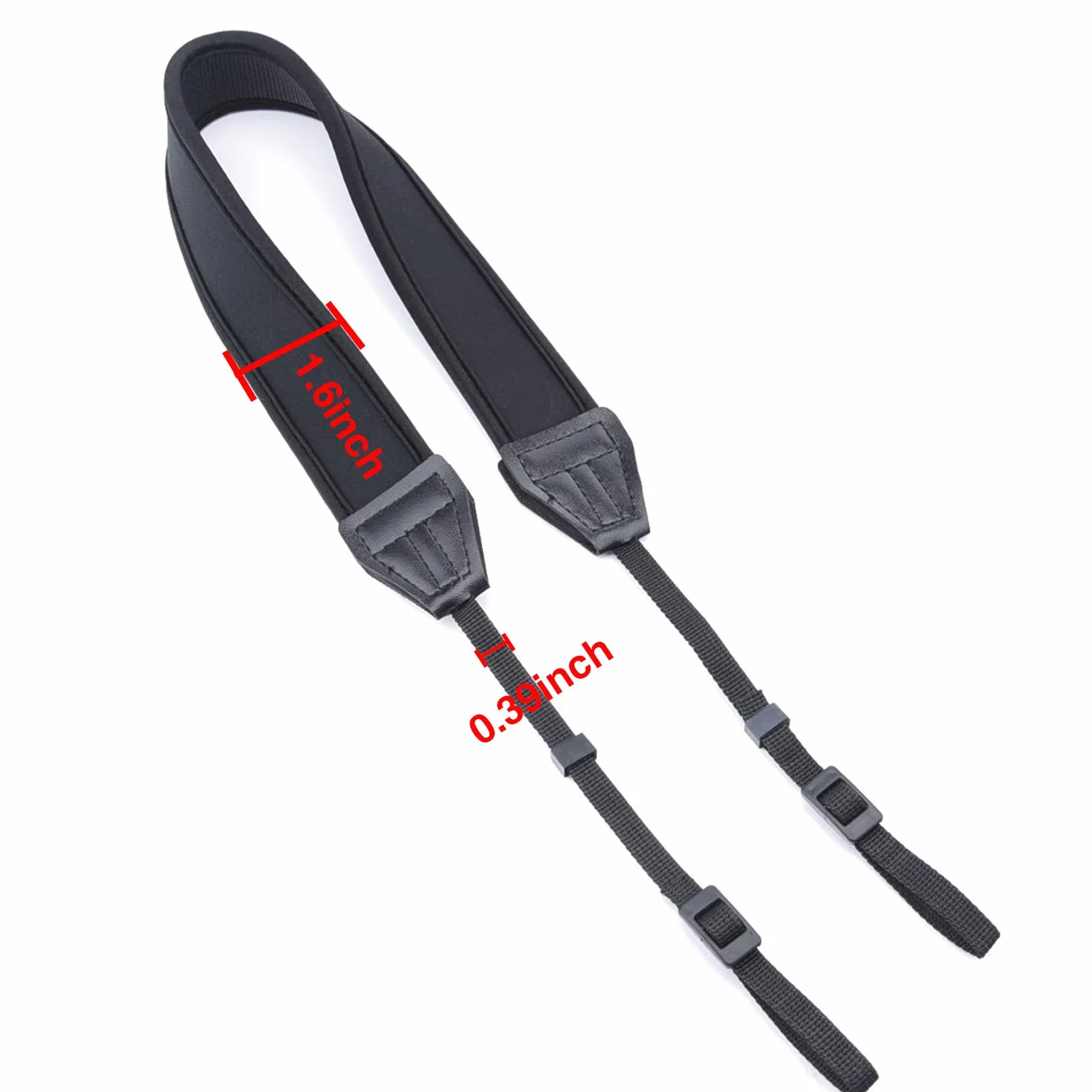 sangle- attache jumelles ou camera - Noir