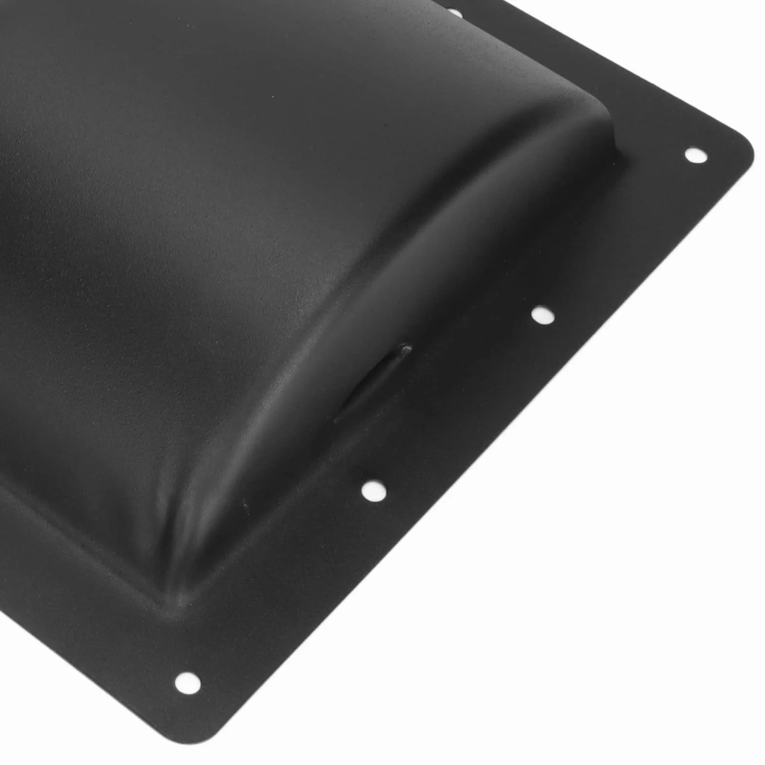 ciciglow 2 Pièces Poignées de Caisson de Basses D'enceinte, Barre d'acier Laminée à Froid de Haute Résistance avec 10 Trous de Vis pour Haut-Parleur Stéréo Bricolage Professionnel