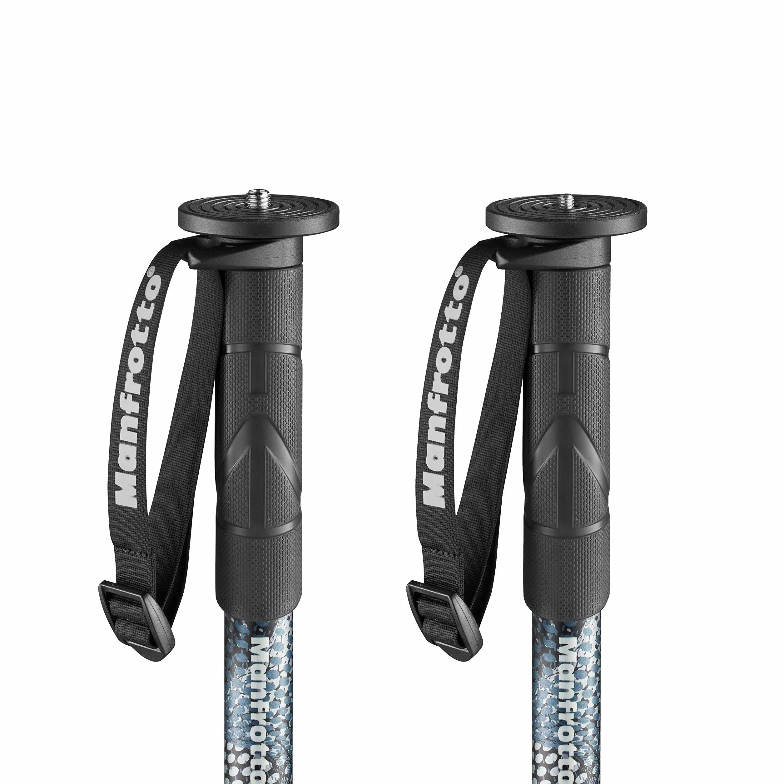 Monopode Manfrotto Element MII MMELMIIA5BK, léger à 5 Sections en Aluminium, avec dragonne, poignée en Caoutchouc, bagues de Serrage, Charge de 16 kg, pour Appareil Photo Compact, Hybride ou Reflex