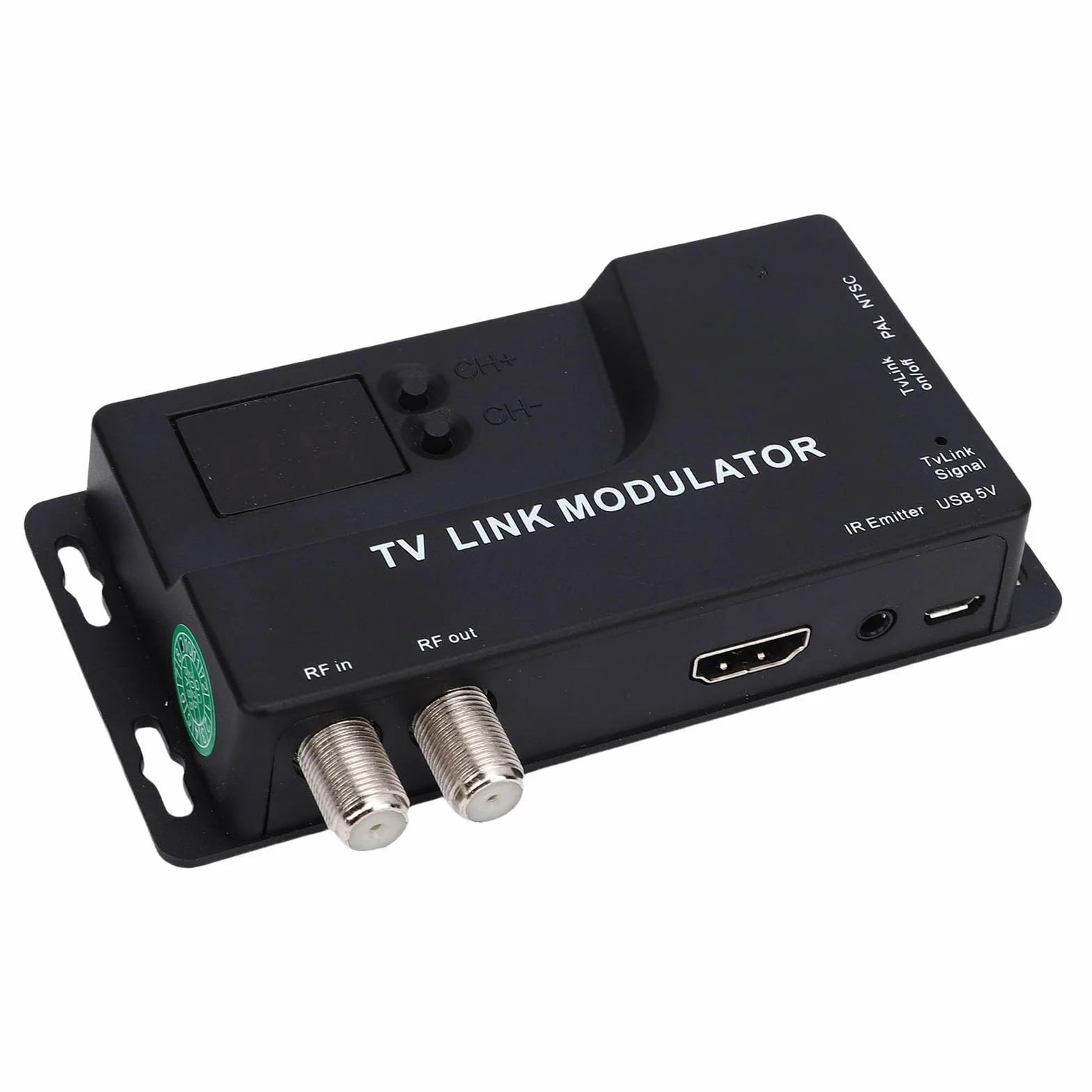 Tosuny Modulateur HDMI RF, Convertisseur HDMI vers Coaxial 1080P NTSC/PAL