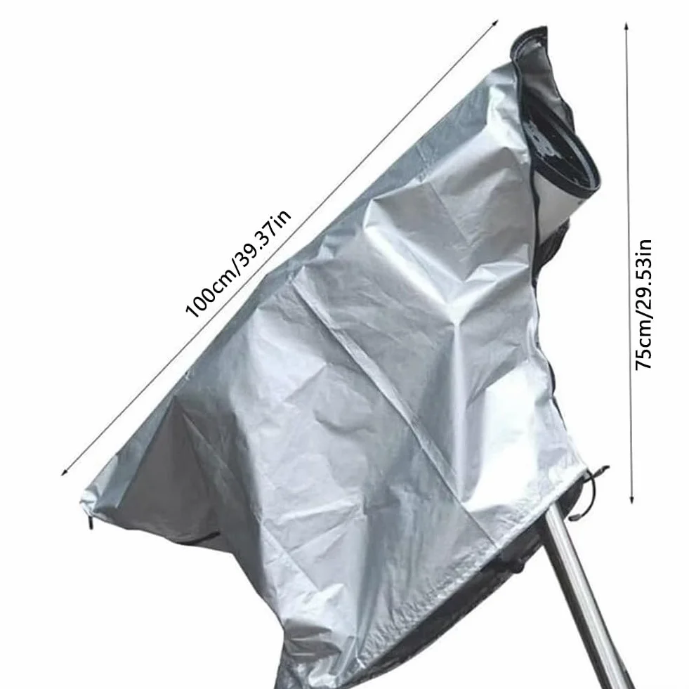 Housse de télescope en tissu Oxford 210D – Protection étanche à la poussière avec cordon de serrage réglable (B)