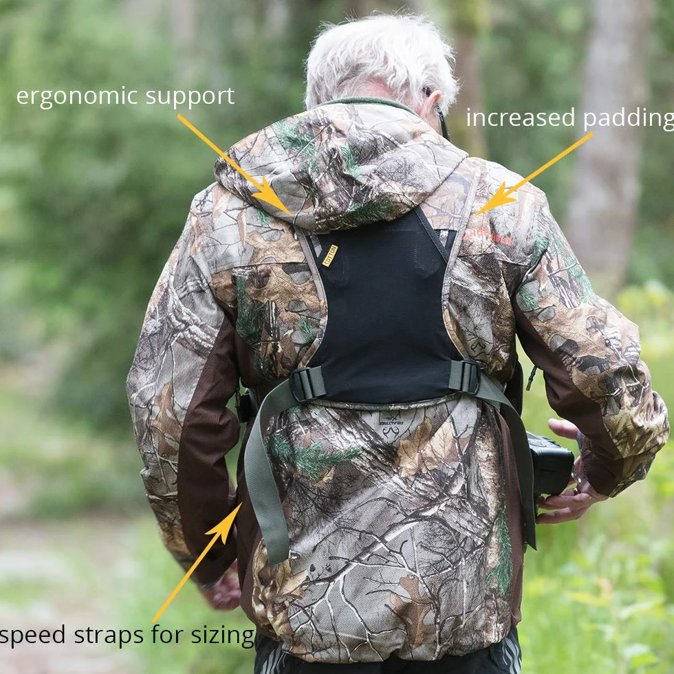Cotton Carrier CCS G3 Harnais Caméra Jumelle Camouflage