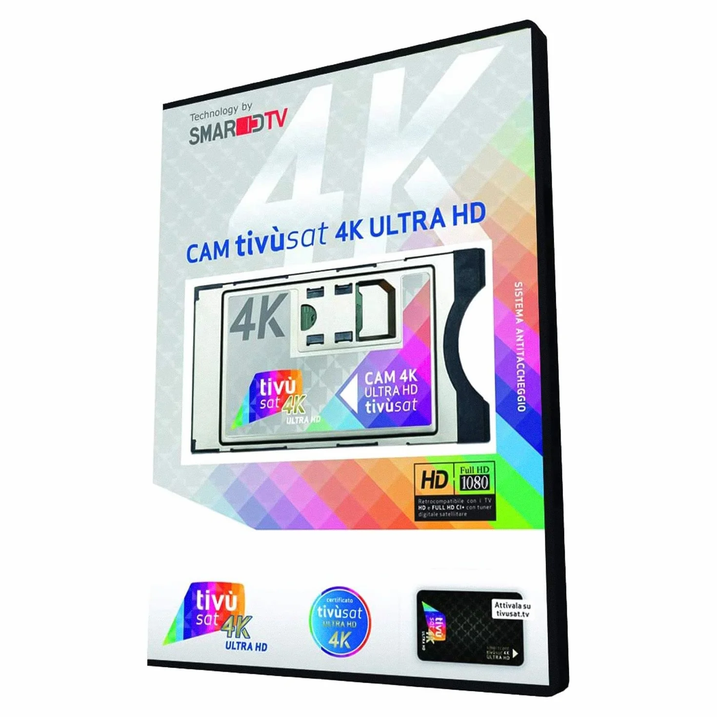 DIGIQUEST Tivusat Cam 4K Ultra HD