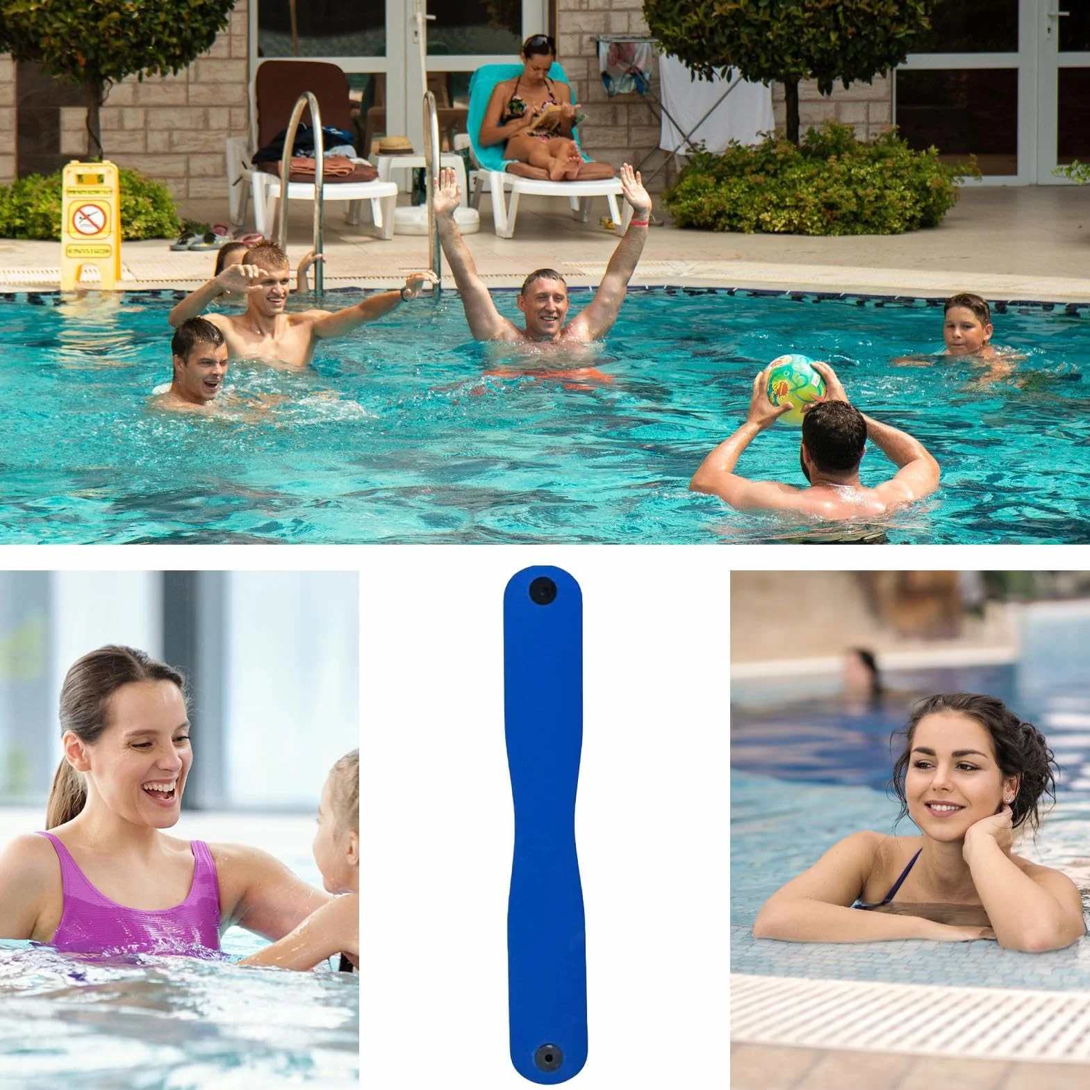 Chaise Flottante pour Piscine Selle Stable Hamac Sièges Adultes Plage Lac