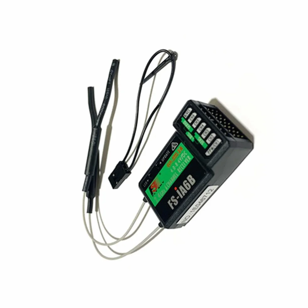 Récepteur FS-iA6B 6 canaux 2,4 G avec sortie PPM et port iBus compatible avec émetteur FS-i4/i6/i6X/i10