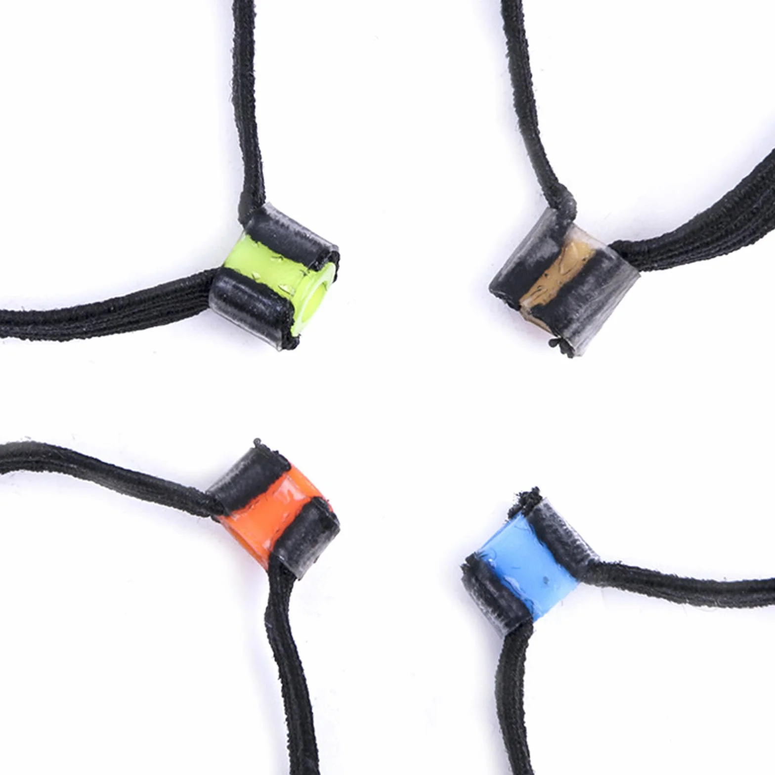 Tippet Lot de 6 anneaux de pêche élastiques portables
