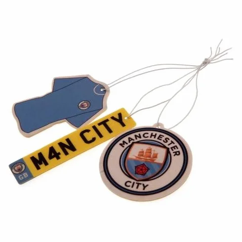 Désodorisant officiel Manchester City F.C. 3pk