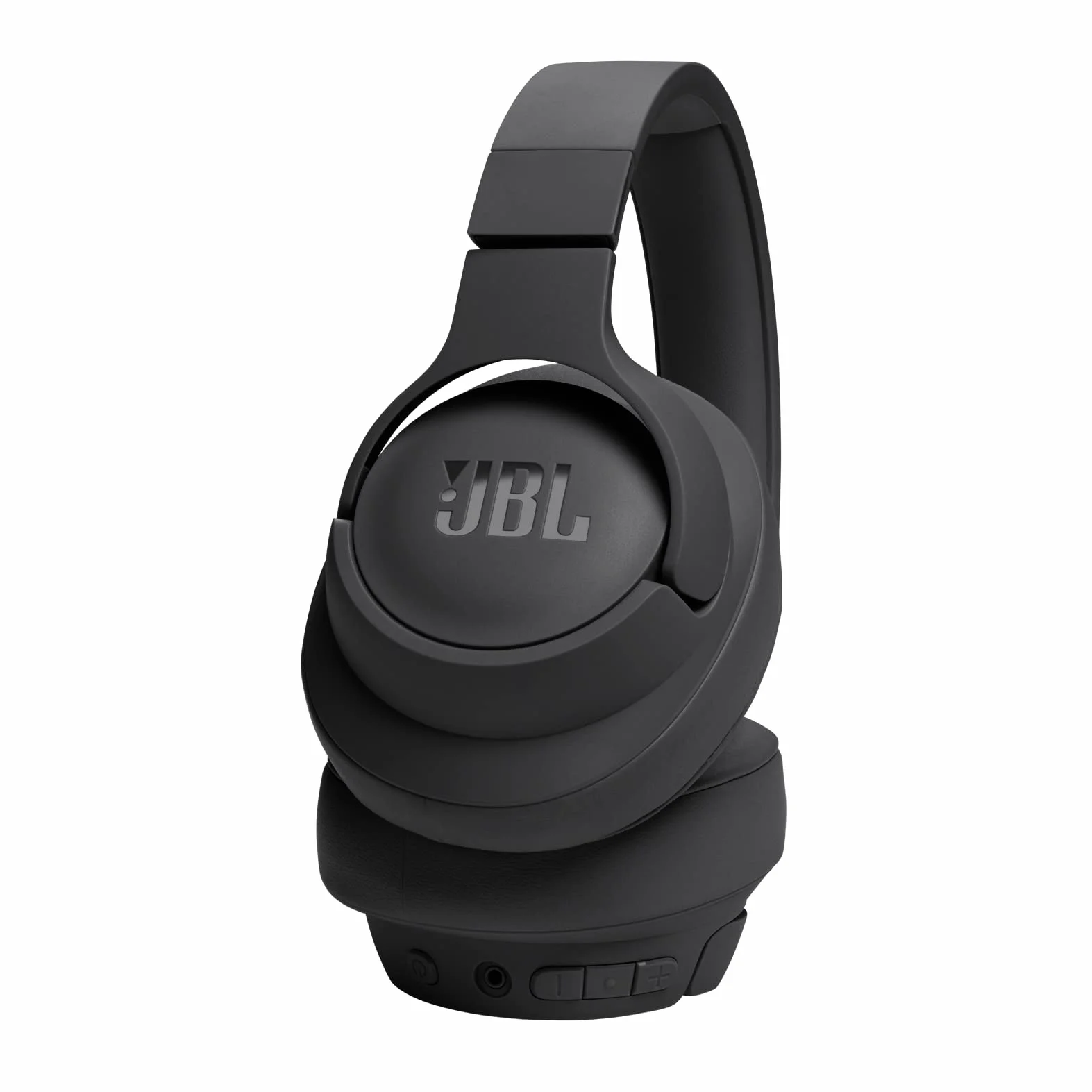 JBL Tune 720BT, casque audio sans fil, léger et confortable, Bluetooth 5.3, autonomie jusqu'à 76 h, charge rapide, son JBL Pure Bass, noir