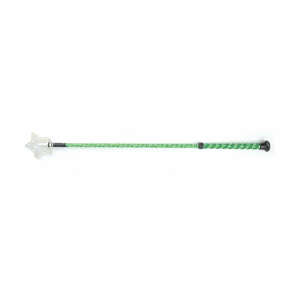 Cravache d'équitation en forme d'étoile Rose 25.5in