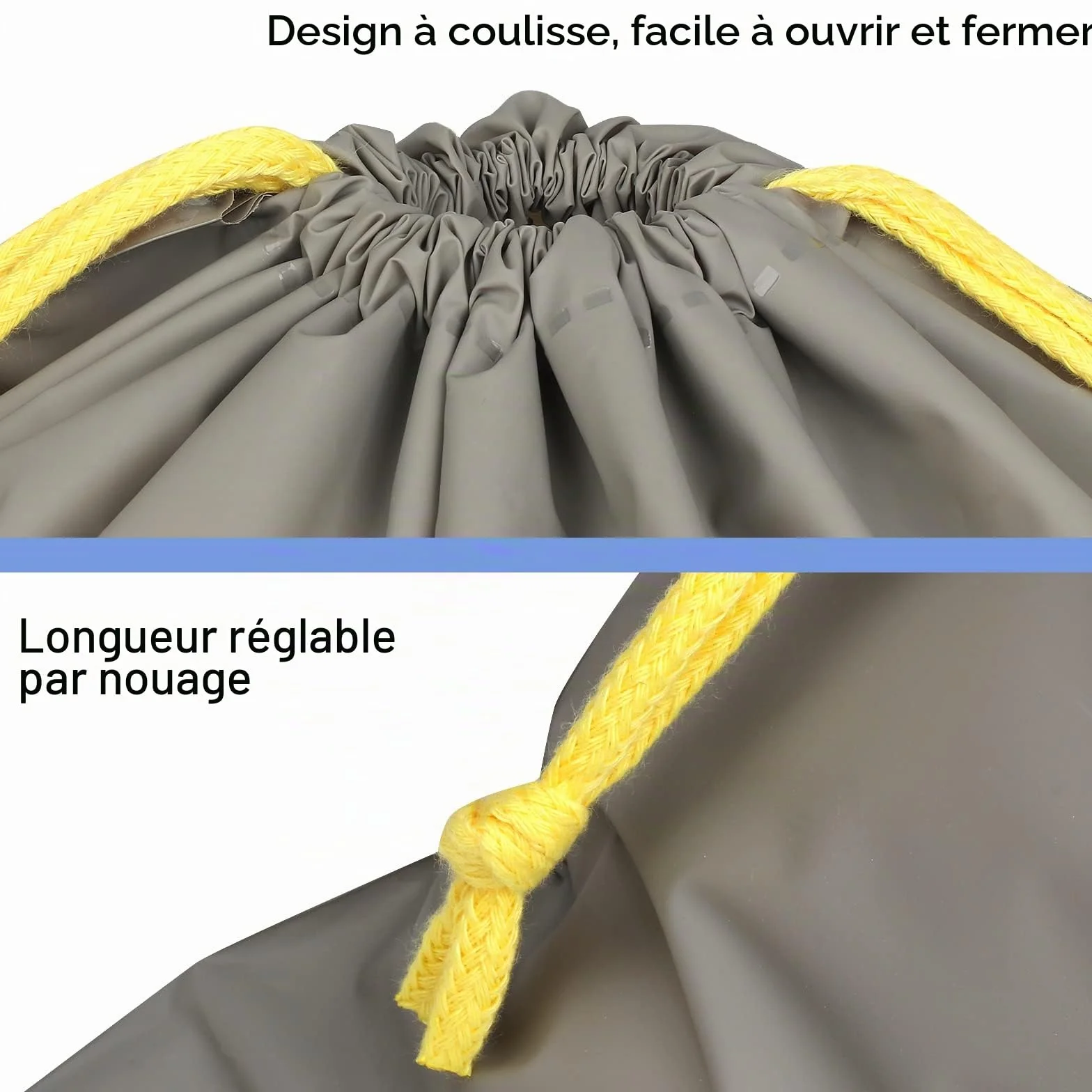Annhao Sac Imperméable avec Cordon 10 Pcs Sac à Cordon Sport Gym Organisateur de Bagages Imperméable