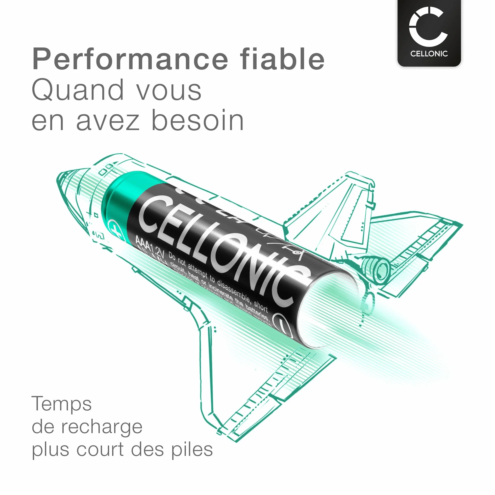 Gigaset CELLONIC 4X Batterie sans Fil 1000mAh 1.2V Compatible CL660HX E290 A415