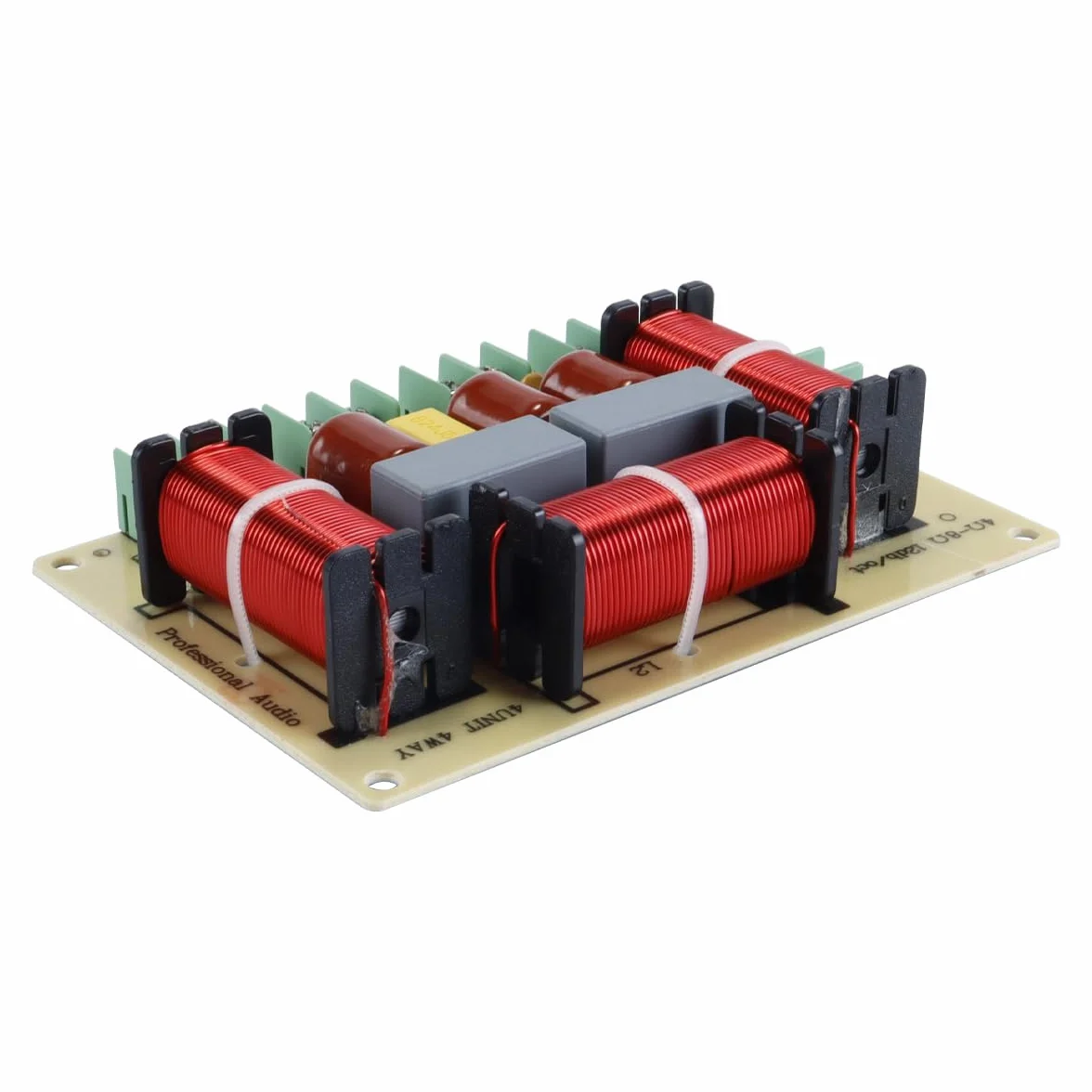 Filtre 4 voies 250 W 4-8 ohms pour haut-parleur voiture et système stéréo domestique