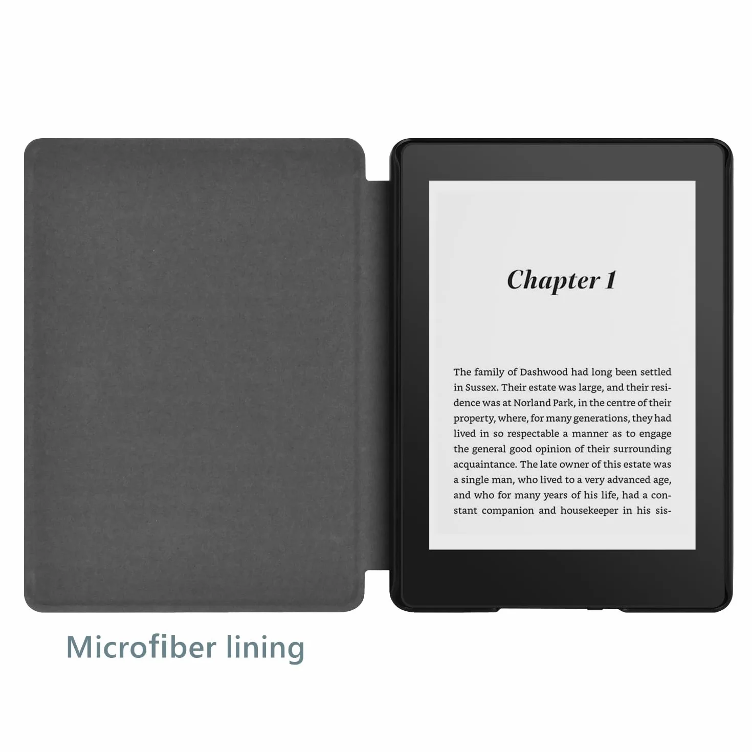 Zcooooool Antipatinage Coque Amazon Kindle 6"（2019, Modèle : J9G29R Housse PU de 10e génération pour Amazon Kindle (10e) Smart Sleep/Wake Kindle étui