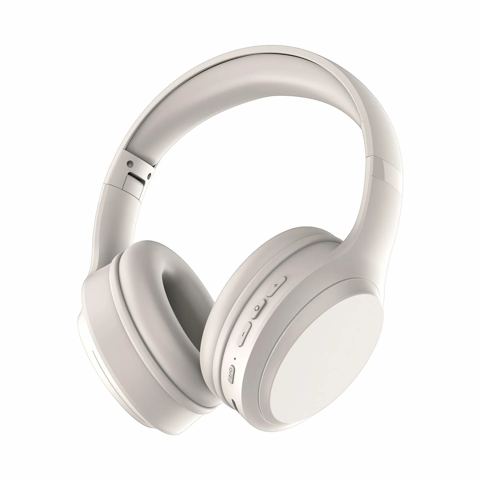 5.3 Casque sans fil Bluetooth avec microphone intégré, autonomie de 82 heures, prise en charge de l'audio haute résolution, coussinets confortables, pliables et respirants, compatible avec les télépho