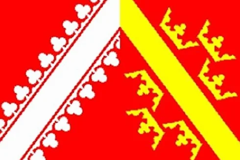 Drapeau de moto Alsace 20 x 30 cm