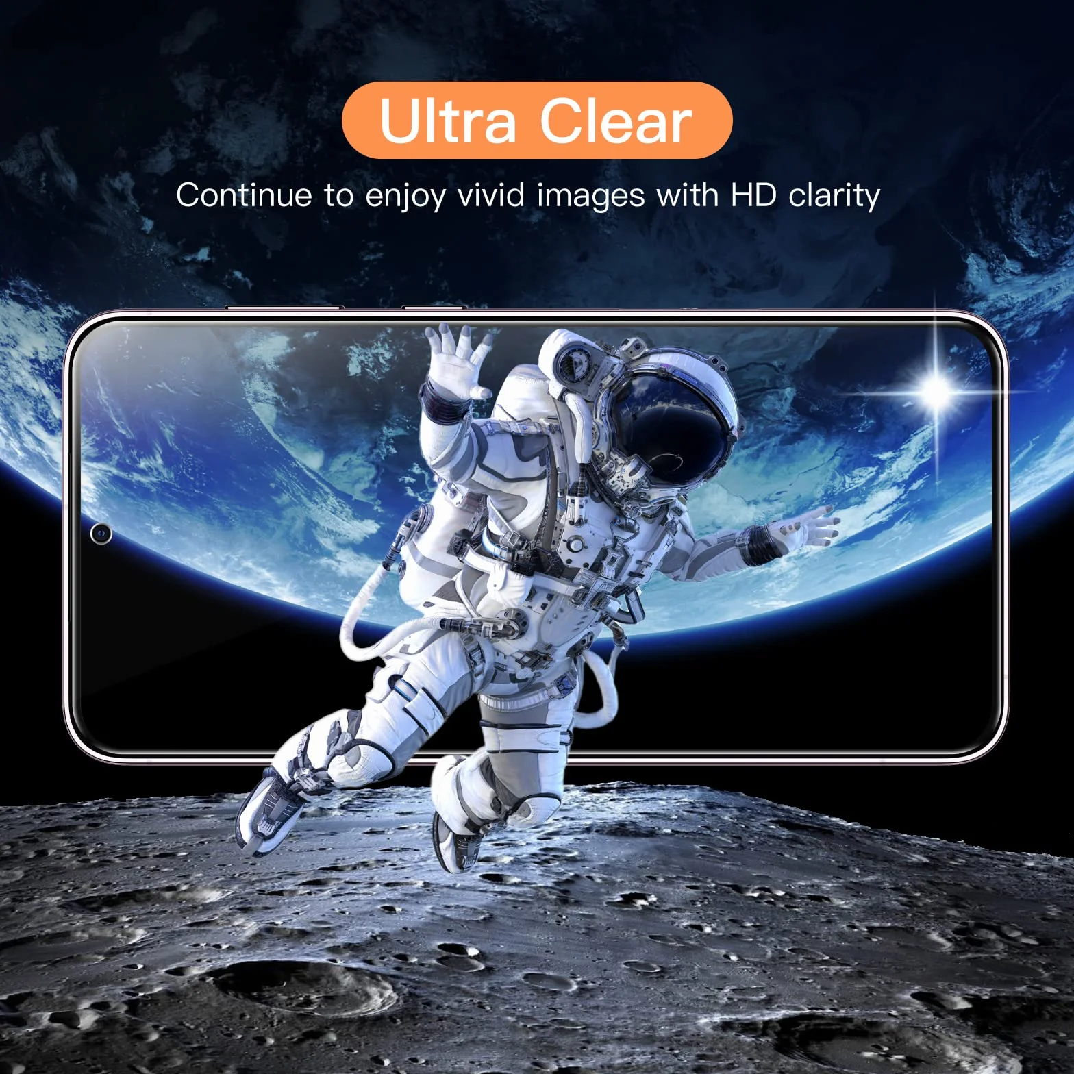 JETech Verre Trempé pour Samsung Galaxy S23+ / S23 Plus 5G 6,6 Pouces, Compatible ID d'Empreinte Digitale, Film Protection d'Écran, HD Transparent, 3 Pièces