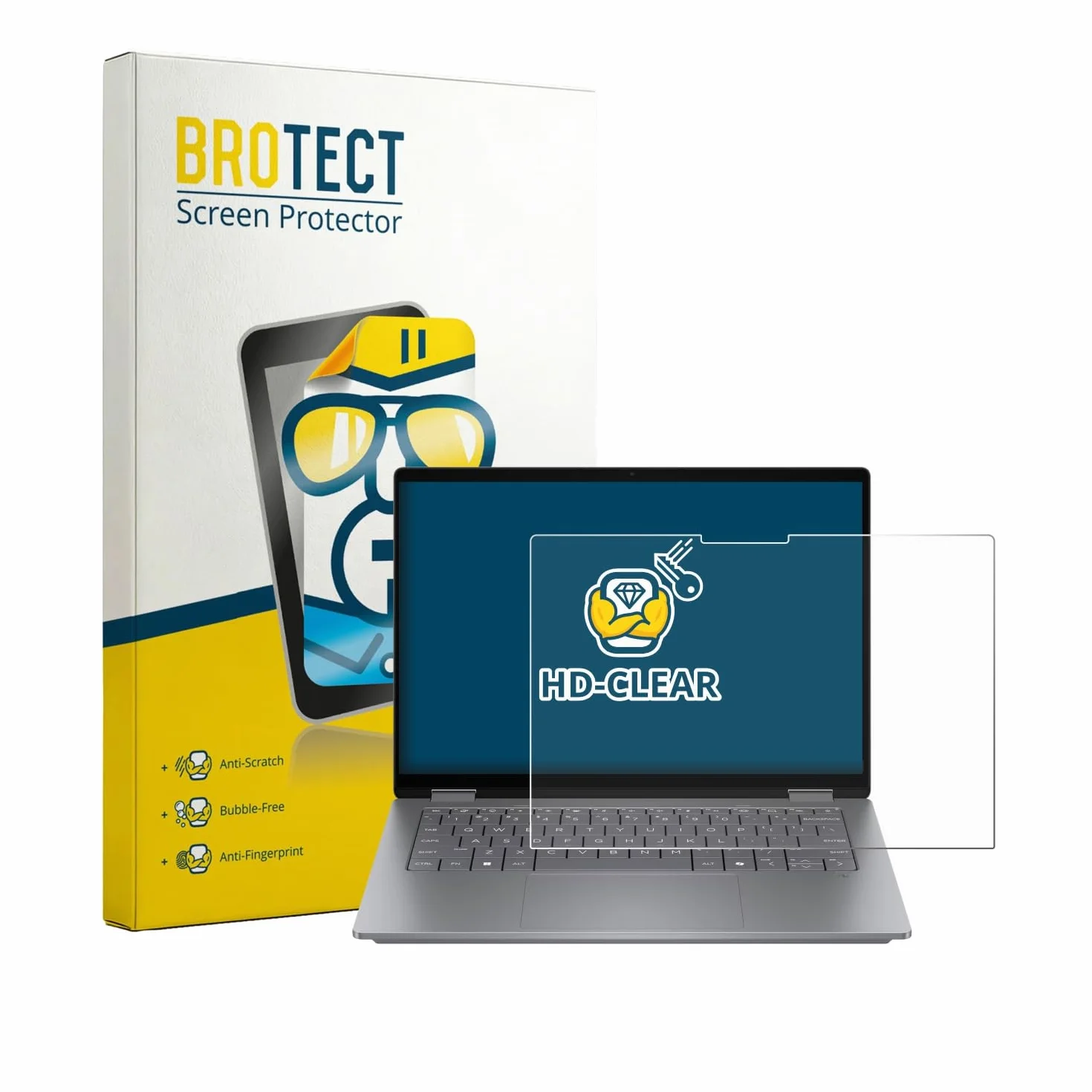 Brotect Protection Ecran pour HP OmniBook X Flip 14 - Film Protection Ultra Clair
