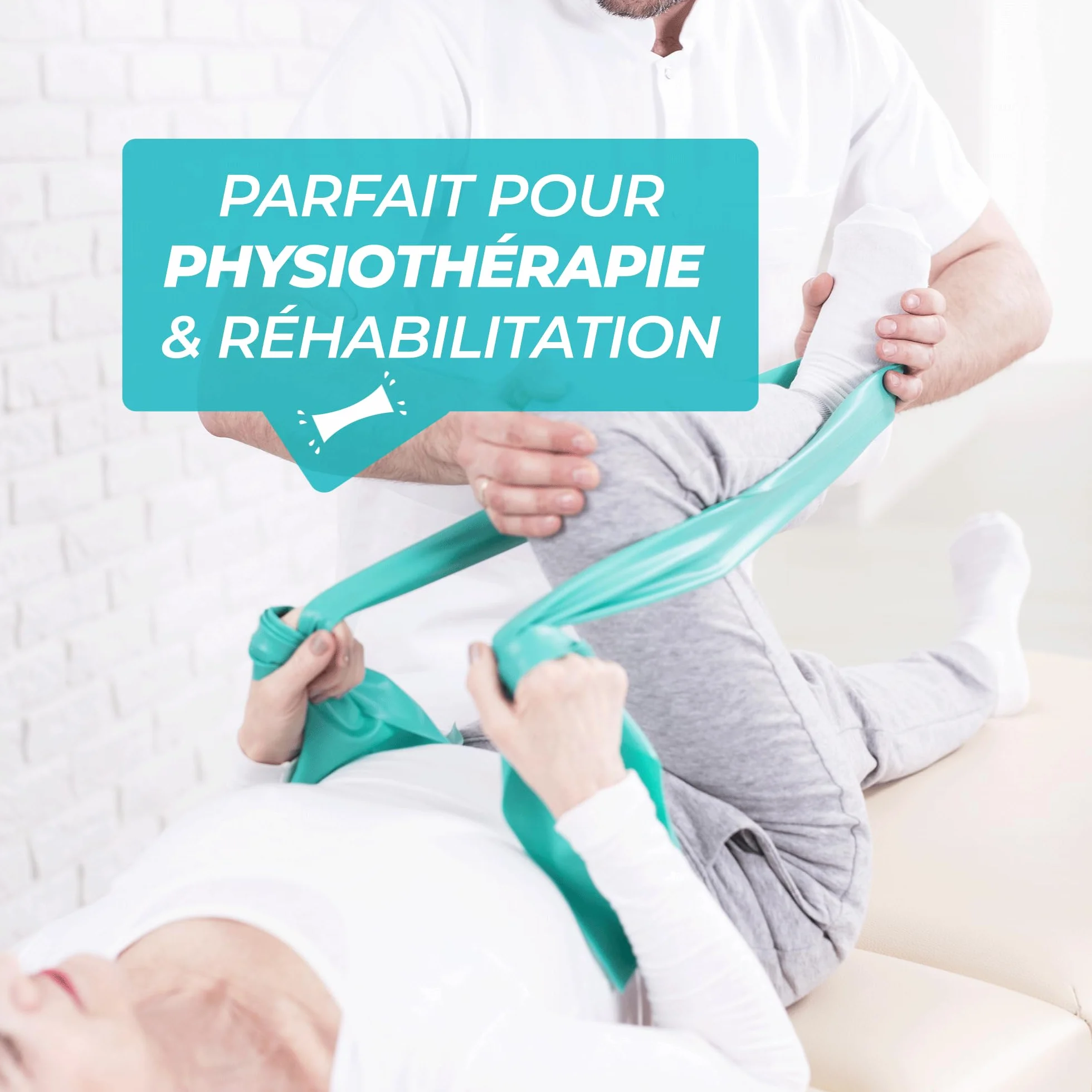 Coresteady Bande Élastique Musculation Physiothérapie Fitness Pilates Yoga Rééducation
