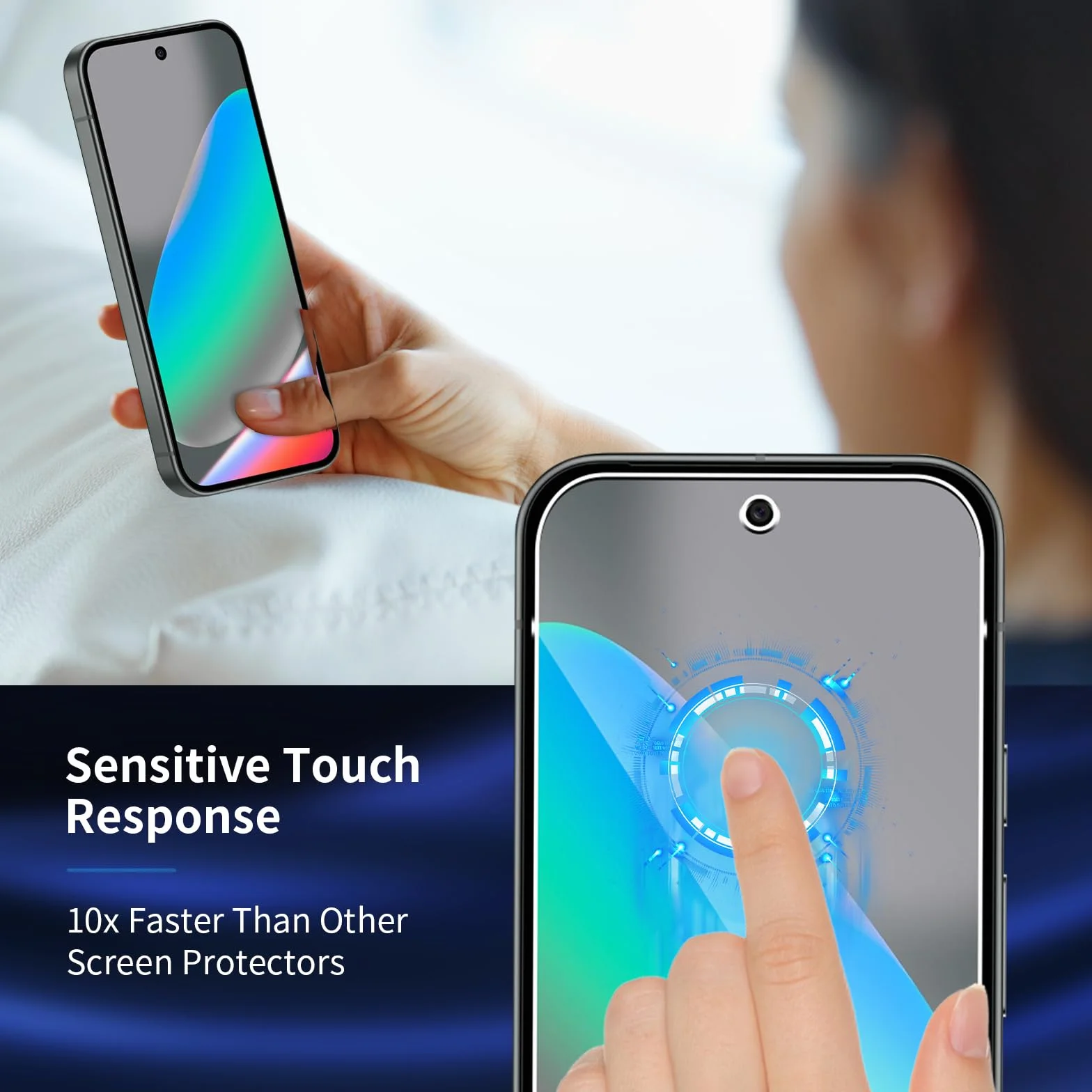 Verre Trempé Pour Google Pixel 10, [3+3 Pièces] Vitre Protection écran Protection Camera, 9H Dureté Ultra HD Anti Rayures Film Protection écran, Avec Outil D'alignement Facile