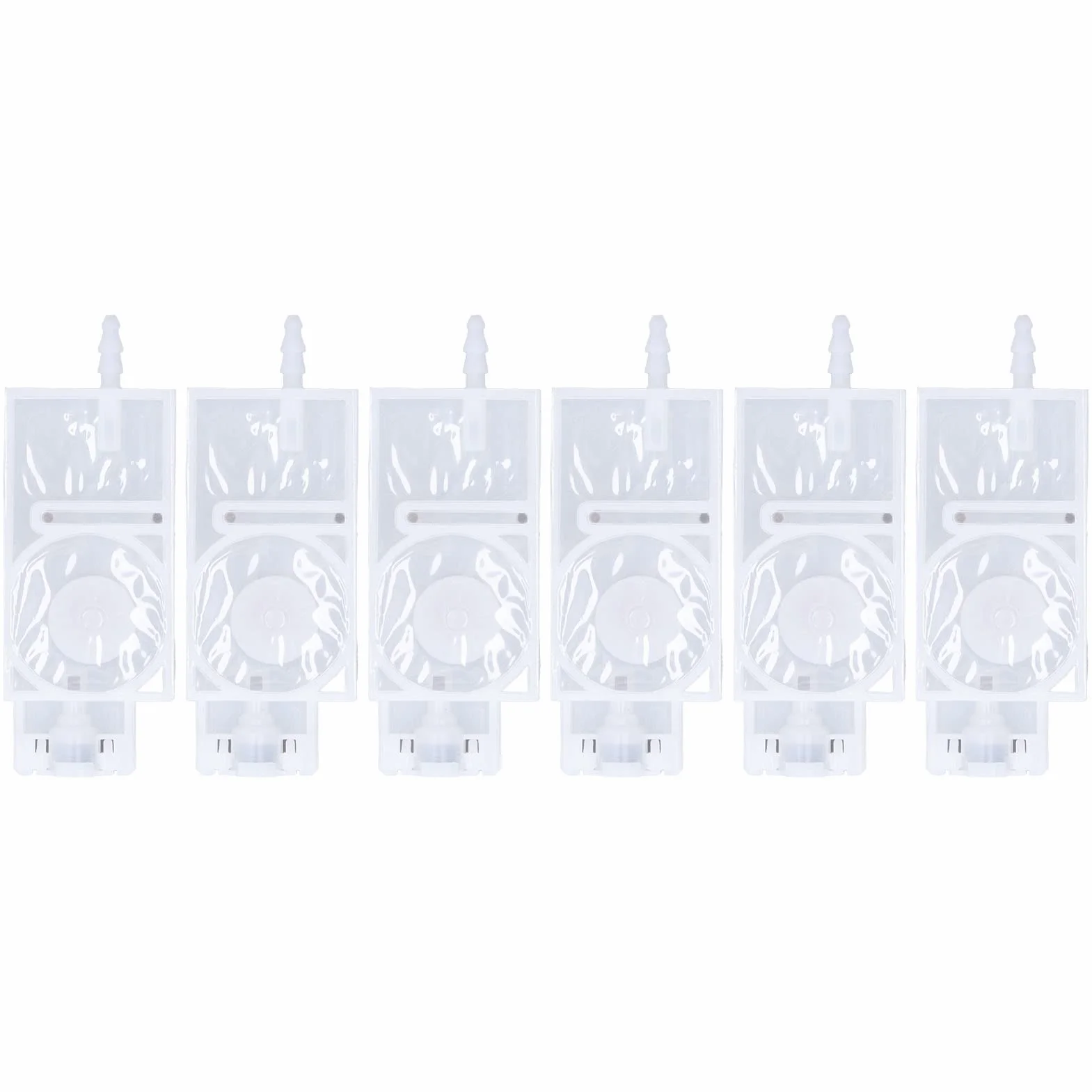 Amortisseur D'encre Remplacement de la Tête à Jet D'encre pour Imprimante XP600 - Amortisseur PP Rectangulaire de 6pcs - Forte Résistance à la Corrosion, Adaptée à L'encre de