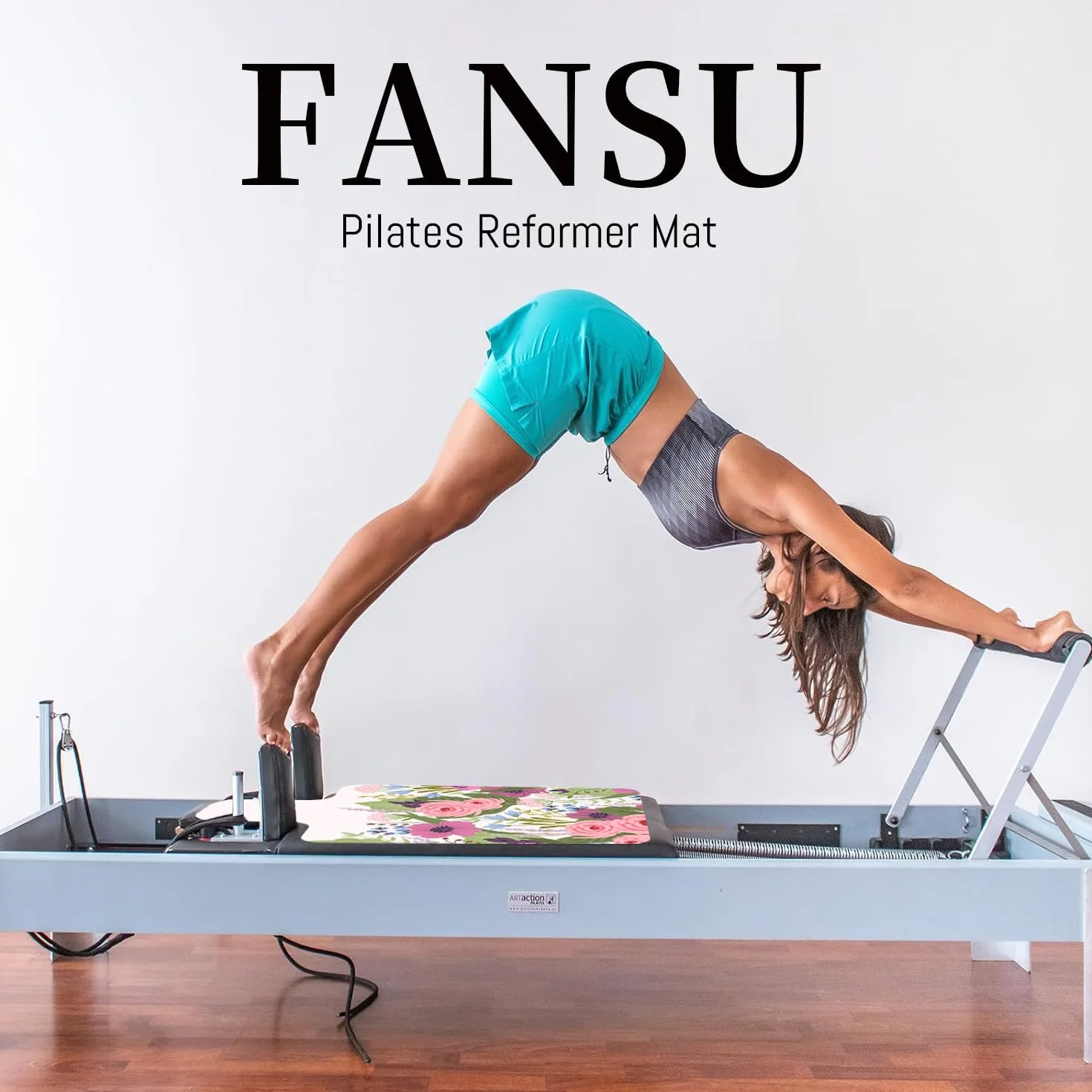 Tapis de Pilates pour Reformer FANSU Antidérapant Durable Caoutchouc