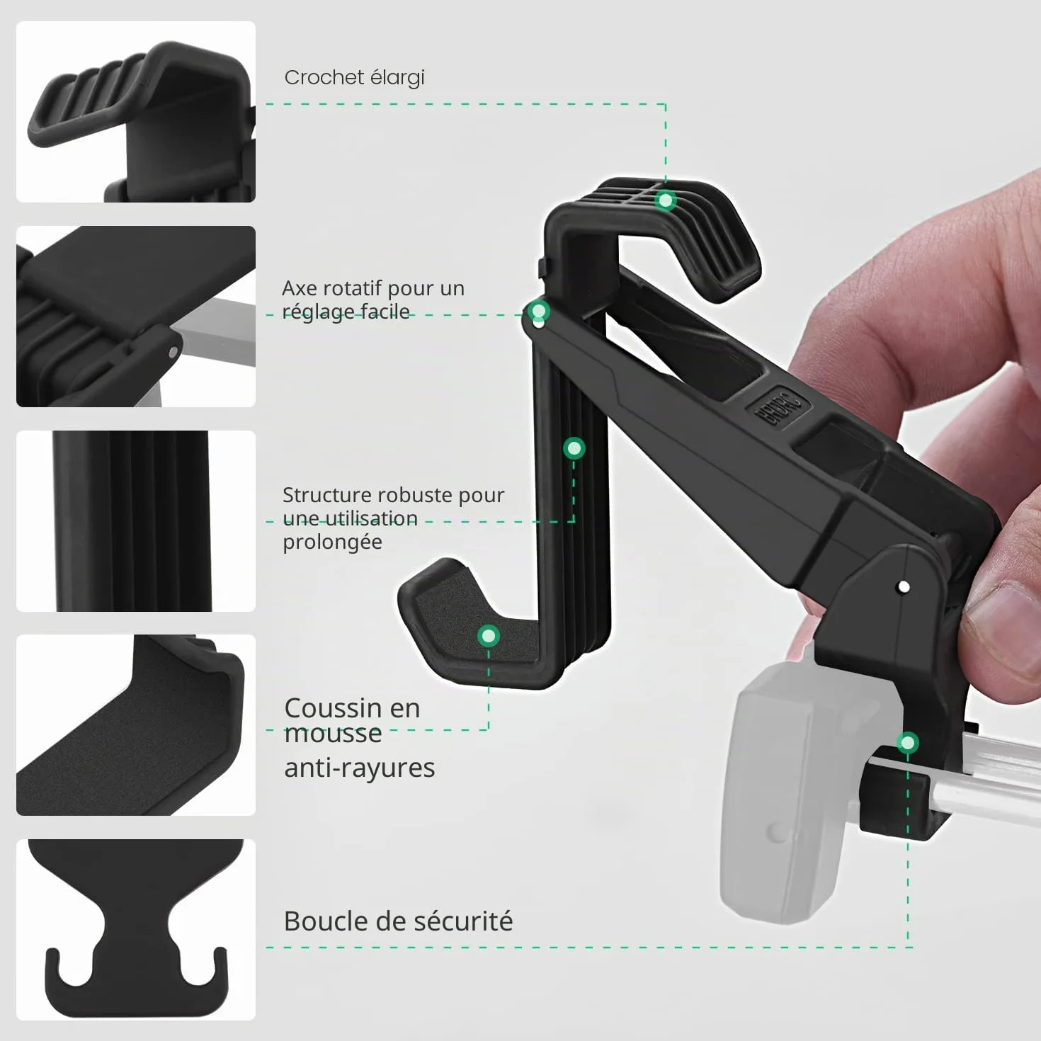 HeiyRC Support de Tablette pour Drone DJI Air 3S/Neo/Mini 4K/Mini 3/3 Pro, Mini 2/2 SE, Mini 4 Pro/Mavic 3, Mavic Air 2/2S, télécommande réglable pour iPad Mini/Air