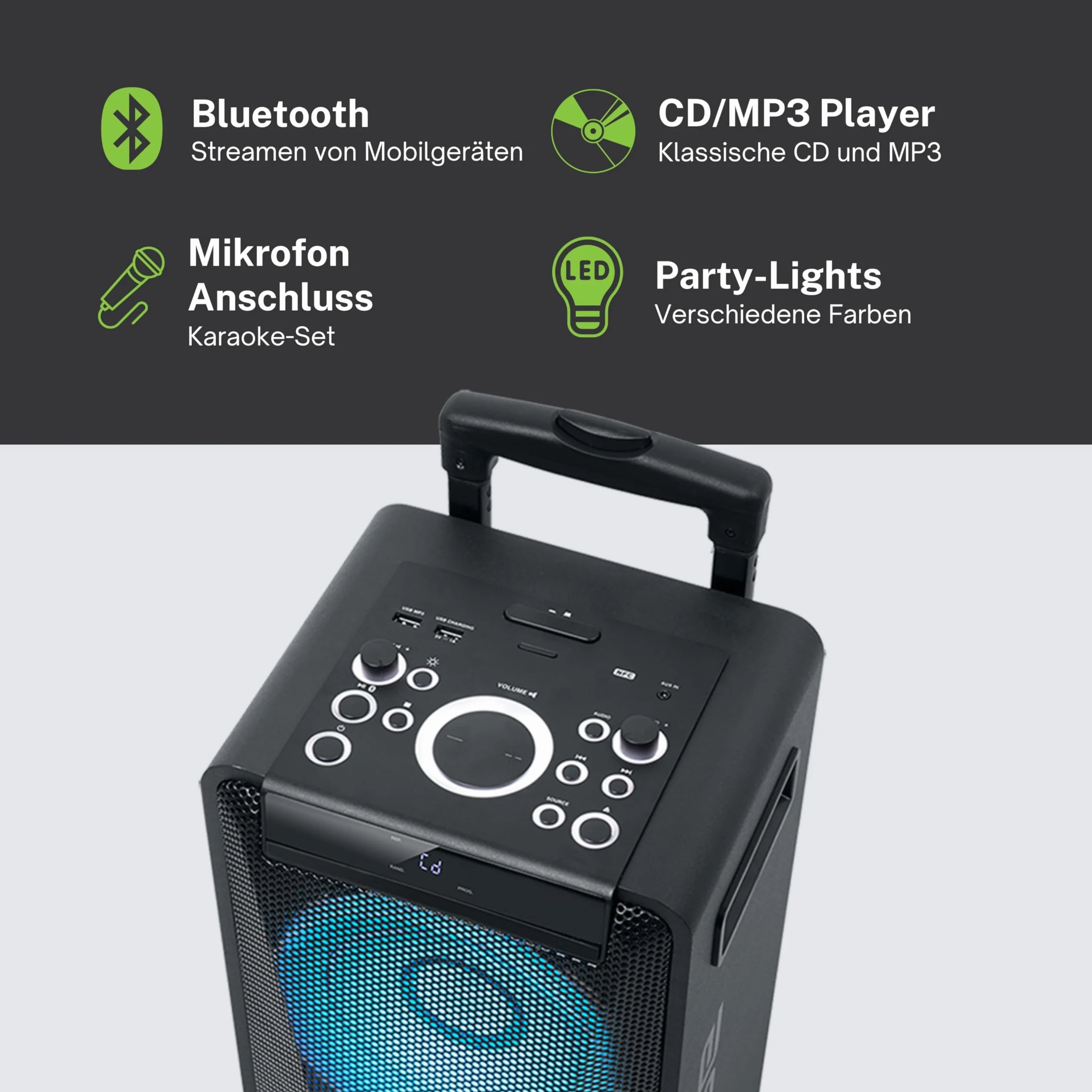 MUSE M-1920 Micro HiFi chaîne DJ