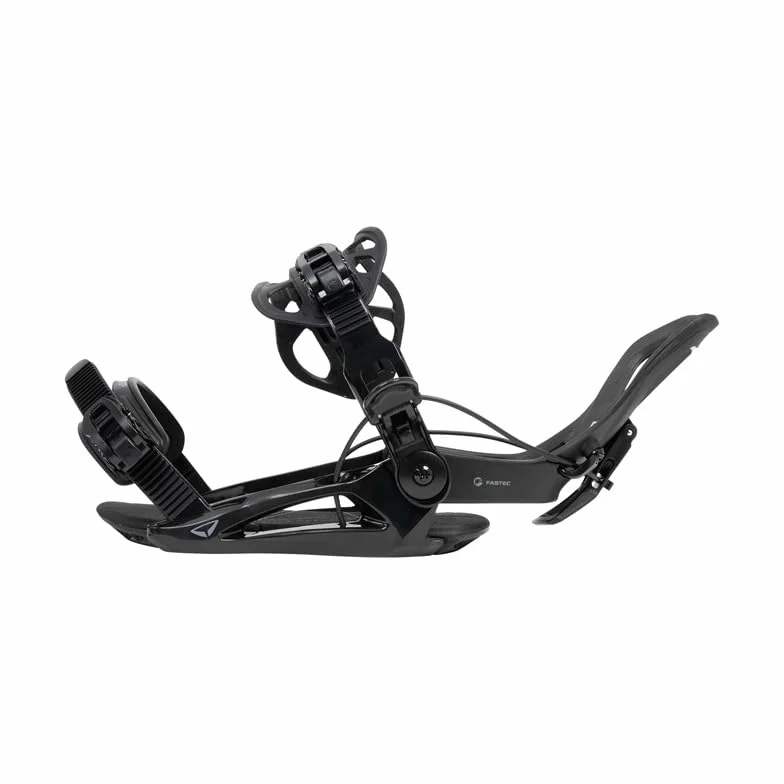 Fixations Snowboard Automatiques Base+ L 43-45 EU Noir Freestyle Freeride