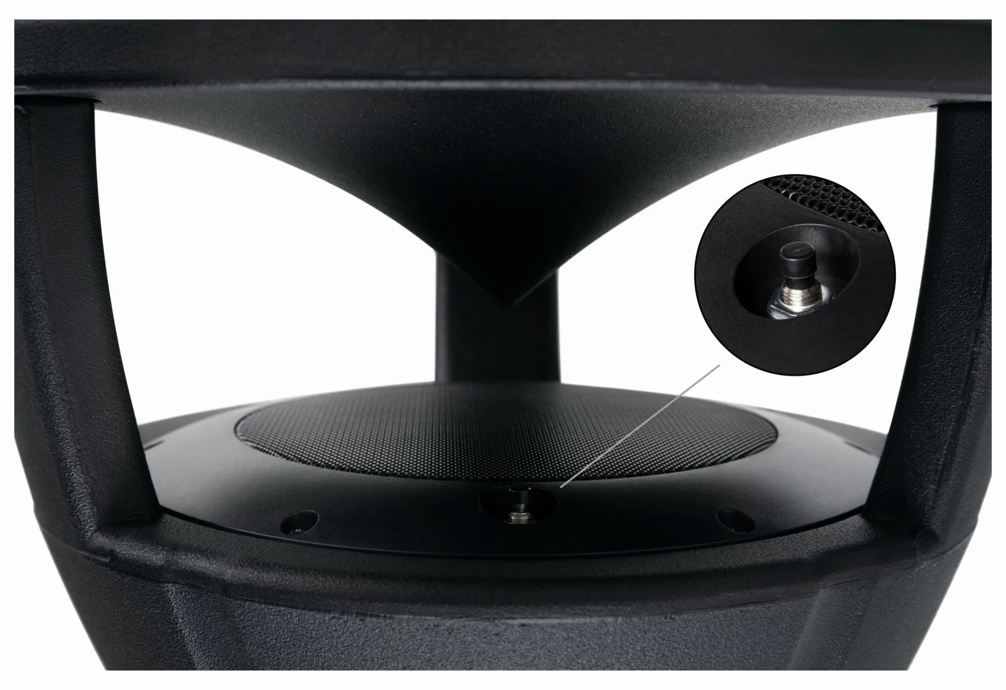 McGrey WPL-660BK BT 360° Enceinte Outdoor Active 2 Voies pour Jardin - Portée Bluetooth® : env. 10 mètres - Diffusion sonore à 360° - Résistante à l'eau et aux UV (IP56) - Noir