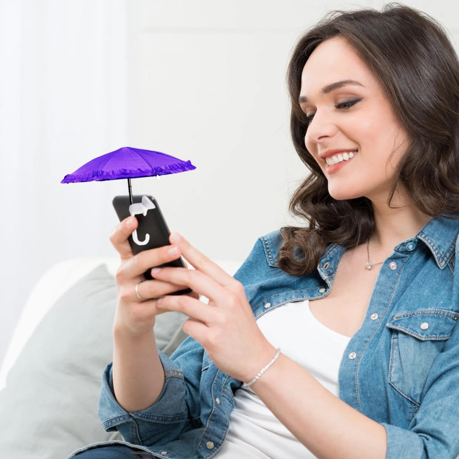 Pare-soleil pour téléphone portable, pare-soleil pour téléphone portable | Parapluie de téléphone réglable antireflet,Support de pare-soleil de téléphone portable à ventouse, couverture de