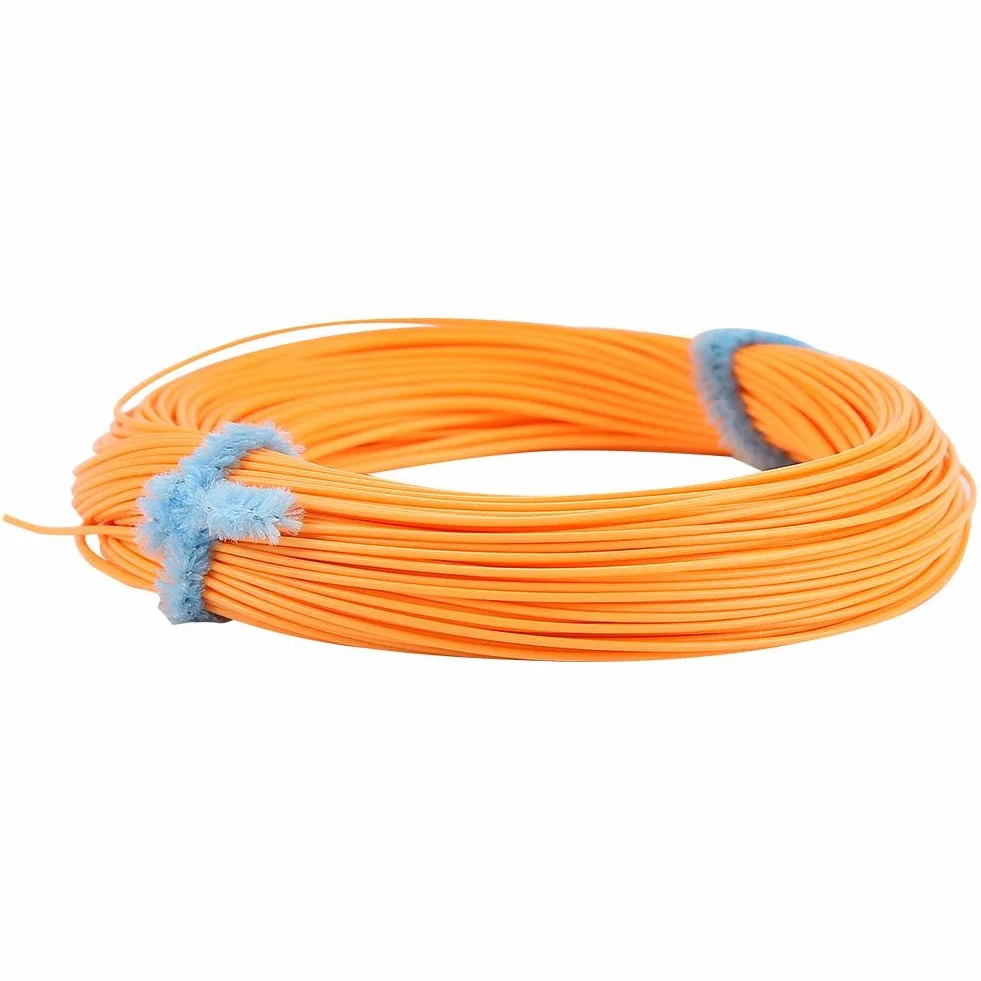 Alomejor Ligne de pêche à la Mouche en Nylon WF 4/5/6/7/8 Monofilament Souple Forte résistance Lancer précis