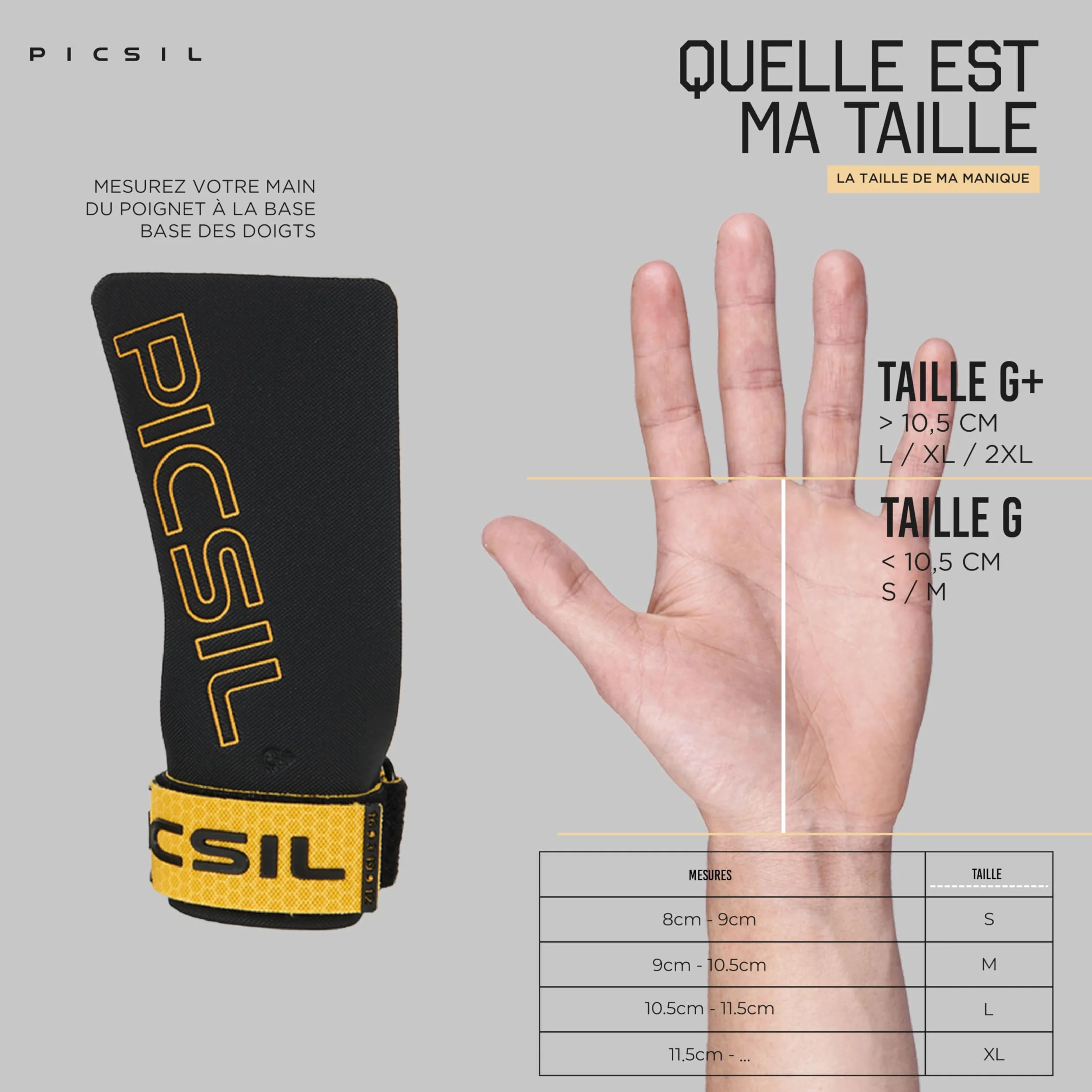 PICSIL Maniques Golden Eagle Grips Professionnels Cross Training Calisthenics Musculation