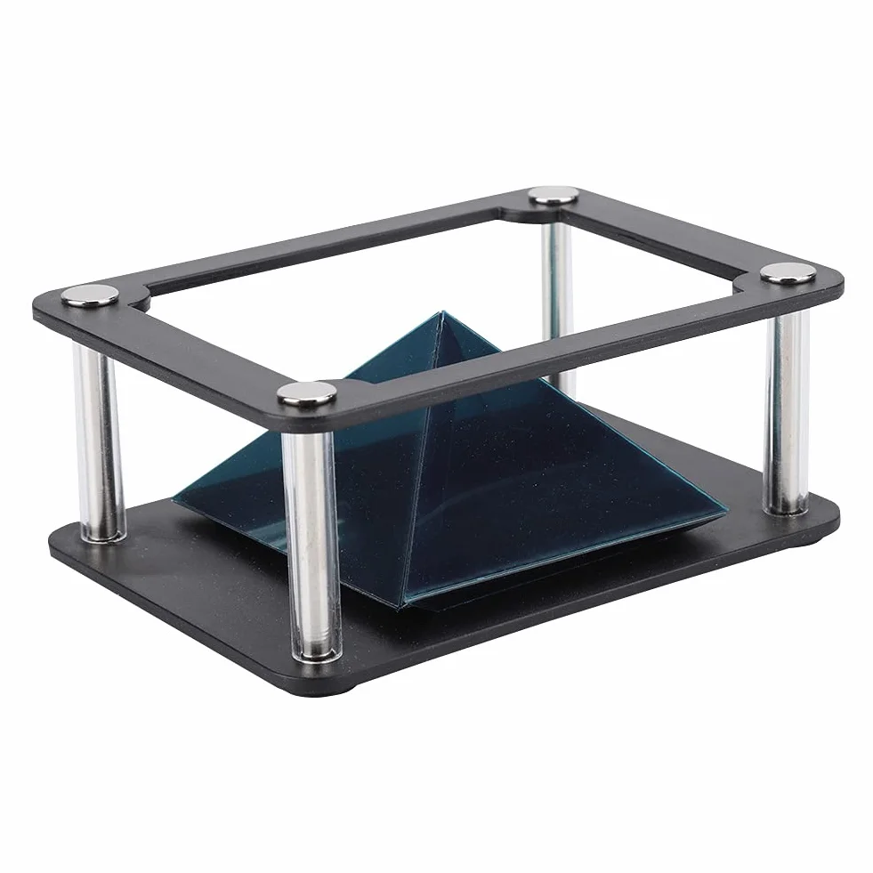 Projecteur pyramide holographique 3D pour smartphone 3,5-6 pouces, support d'affichage hologramme 360°