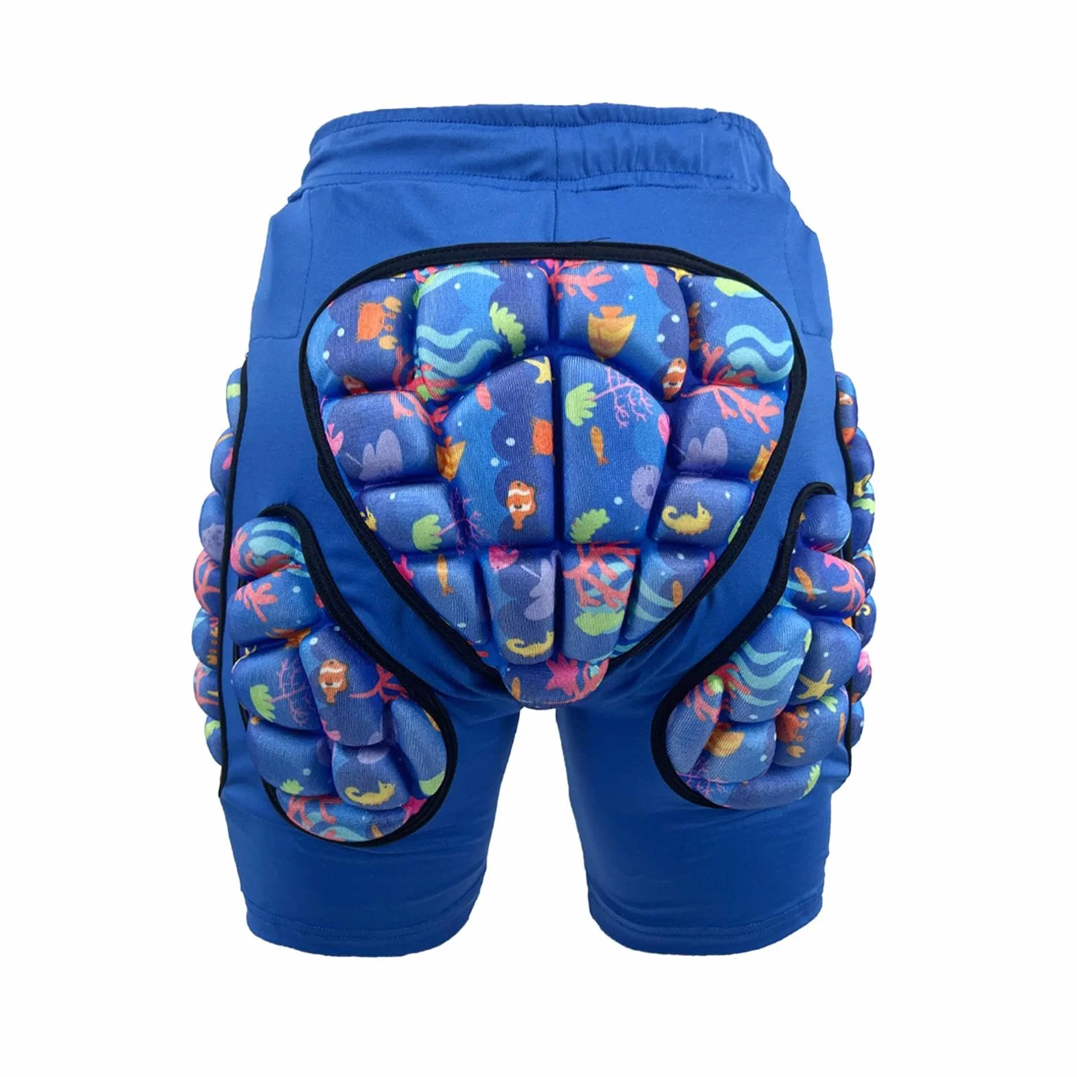 Perfk Short rembourré pour Enfants, Protection des Hanches EVA, Anti-choc pour Snowboard et Ski