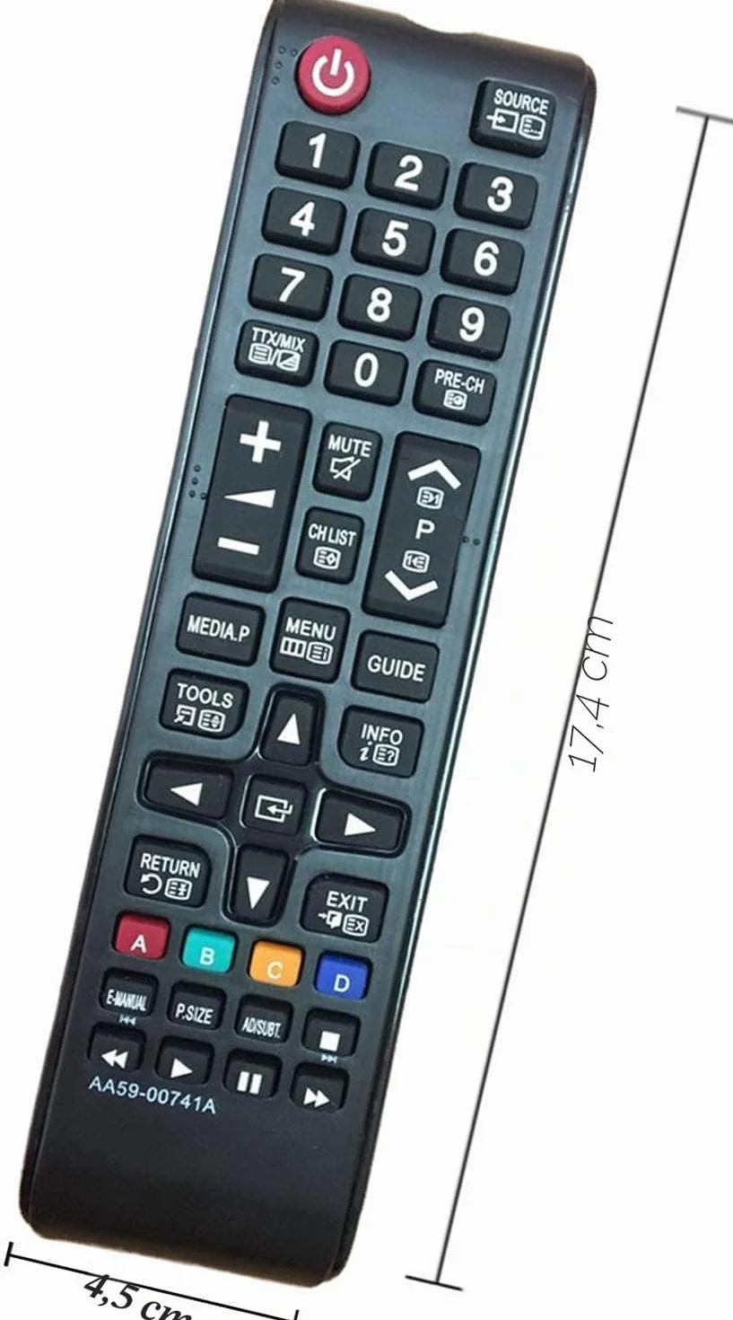 AA59-00741A pour telecommande Universelle Samsung Smart TV pour télécommande Universelle Samsung Aucune Programmation requise