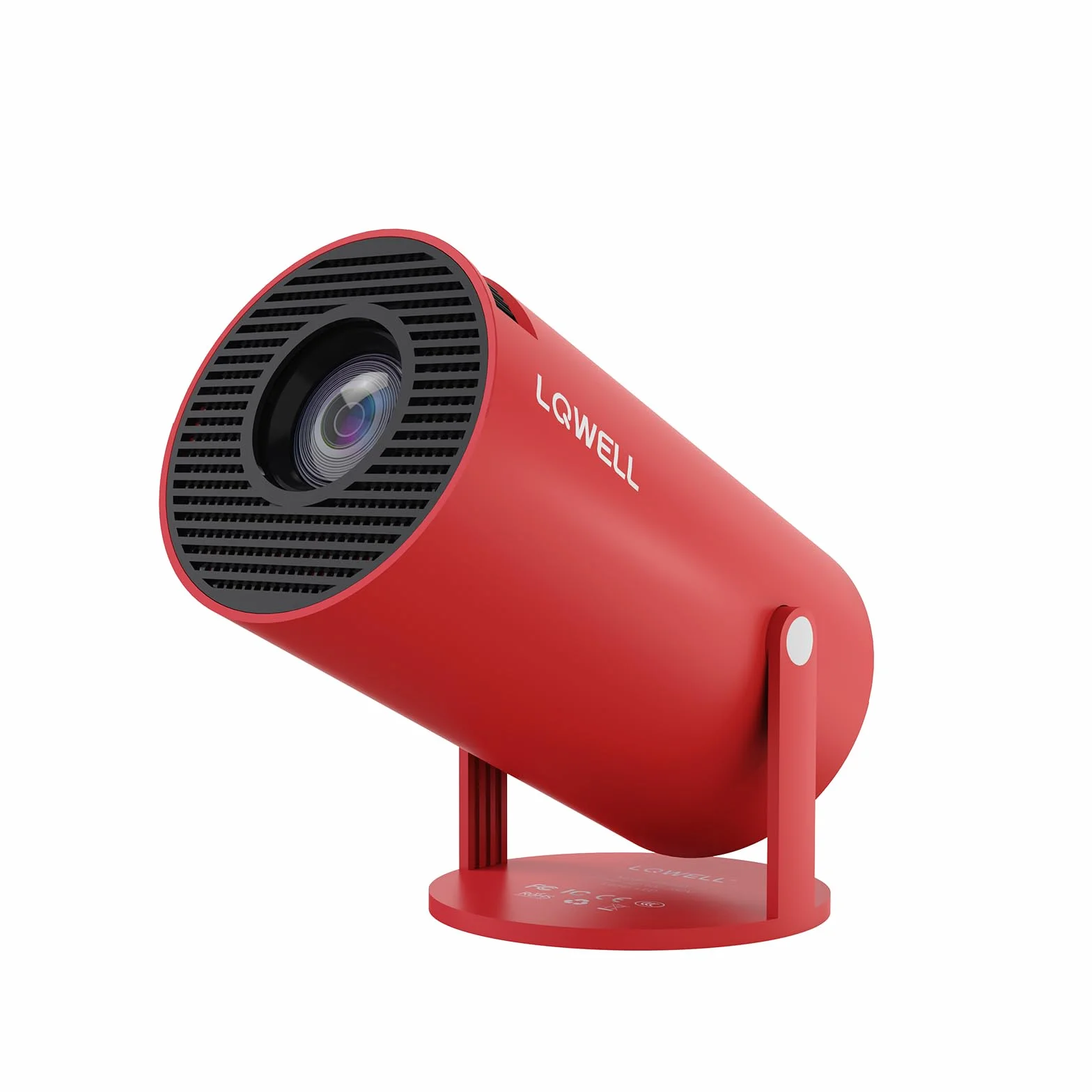 LQWELL Mini projecteur Wi-Fi 5G BT5.0 Android 4K HDMI 130 Pouces Home Cinéma