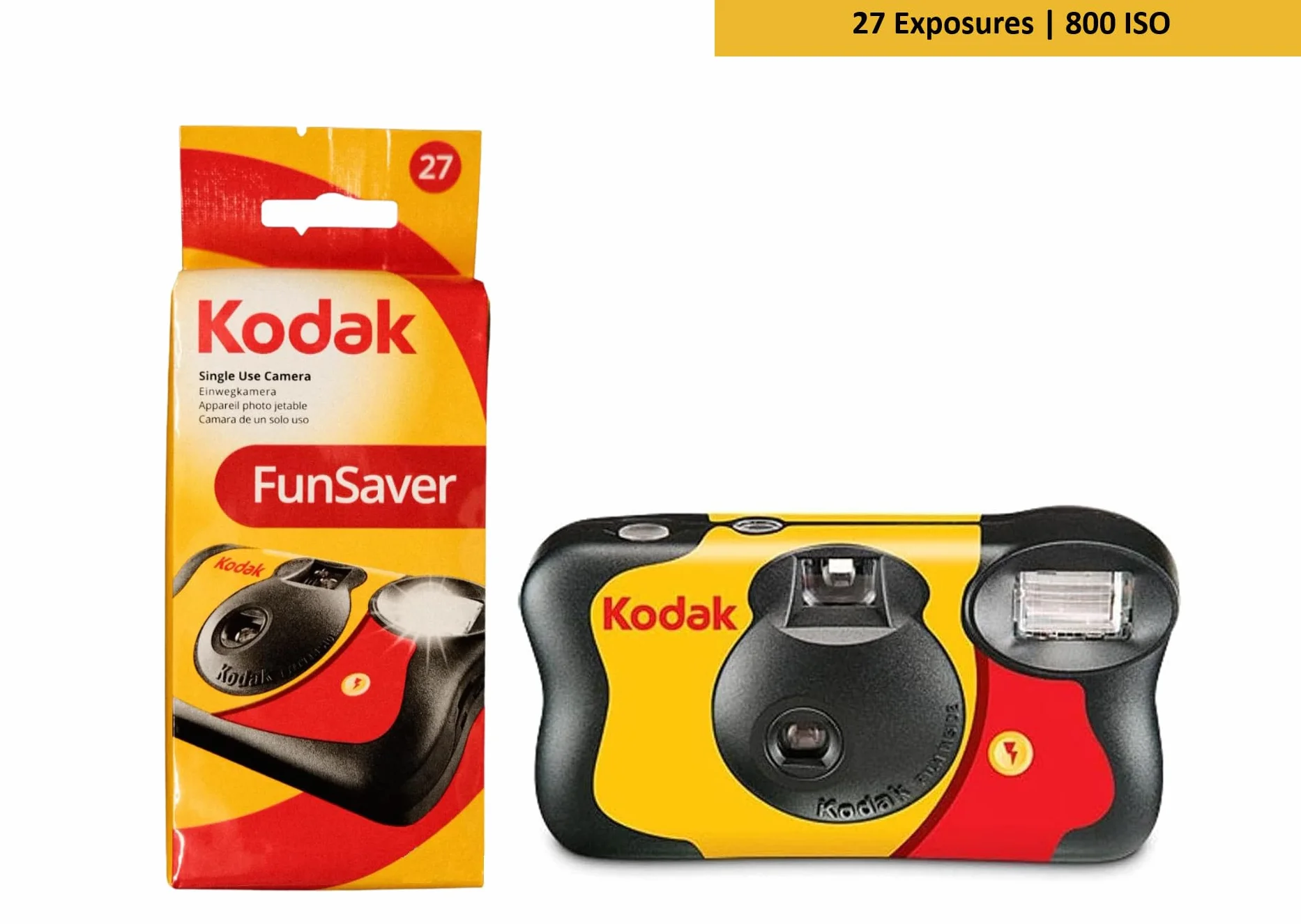 Kodak FunSaver 8617763 Appareil photo jetable 35 mm