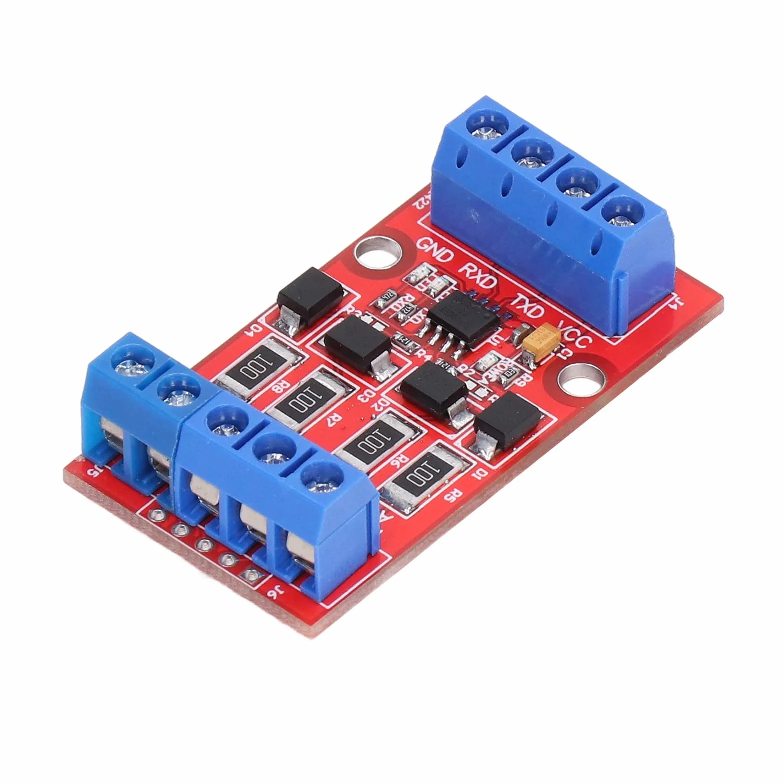 Convertisseur RS422 vers TTL 5V Bidirectionnel Module UART Série avec Protection Surtension