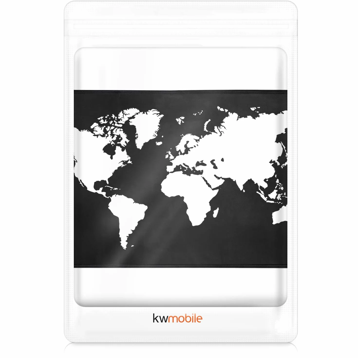kwmobile Housse écran TV compatible 65" TV Protection écran télévision blanc-noir