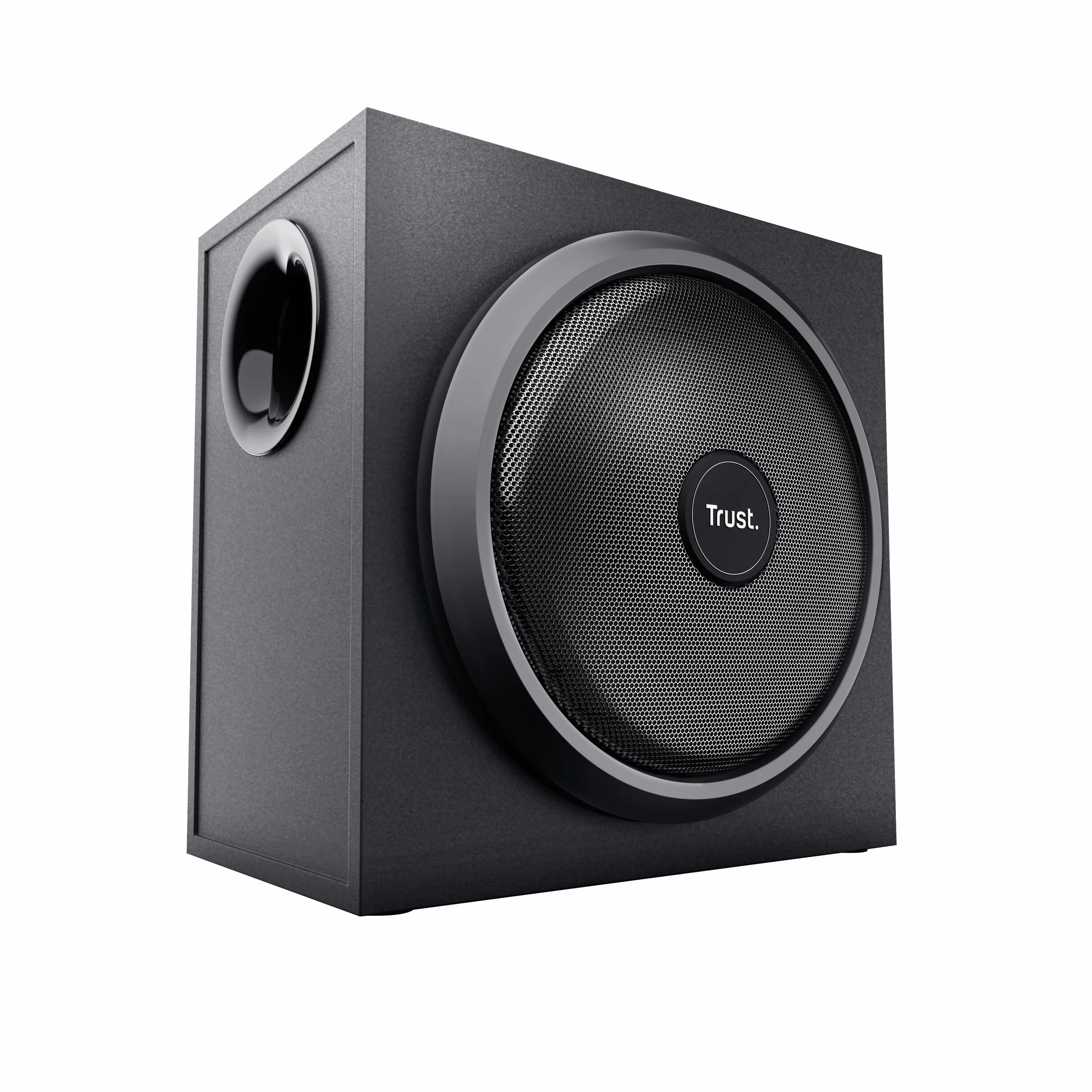 Trust Yuri Système d'Enceintes PC 2.1 Caisson de Basses Bois 120 W Commande Volume Filaire Prise Casque Line-in Noir