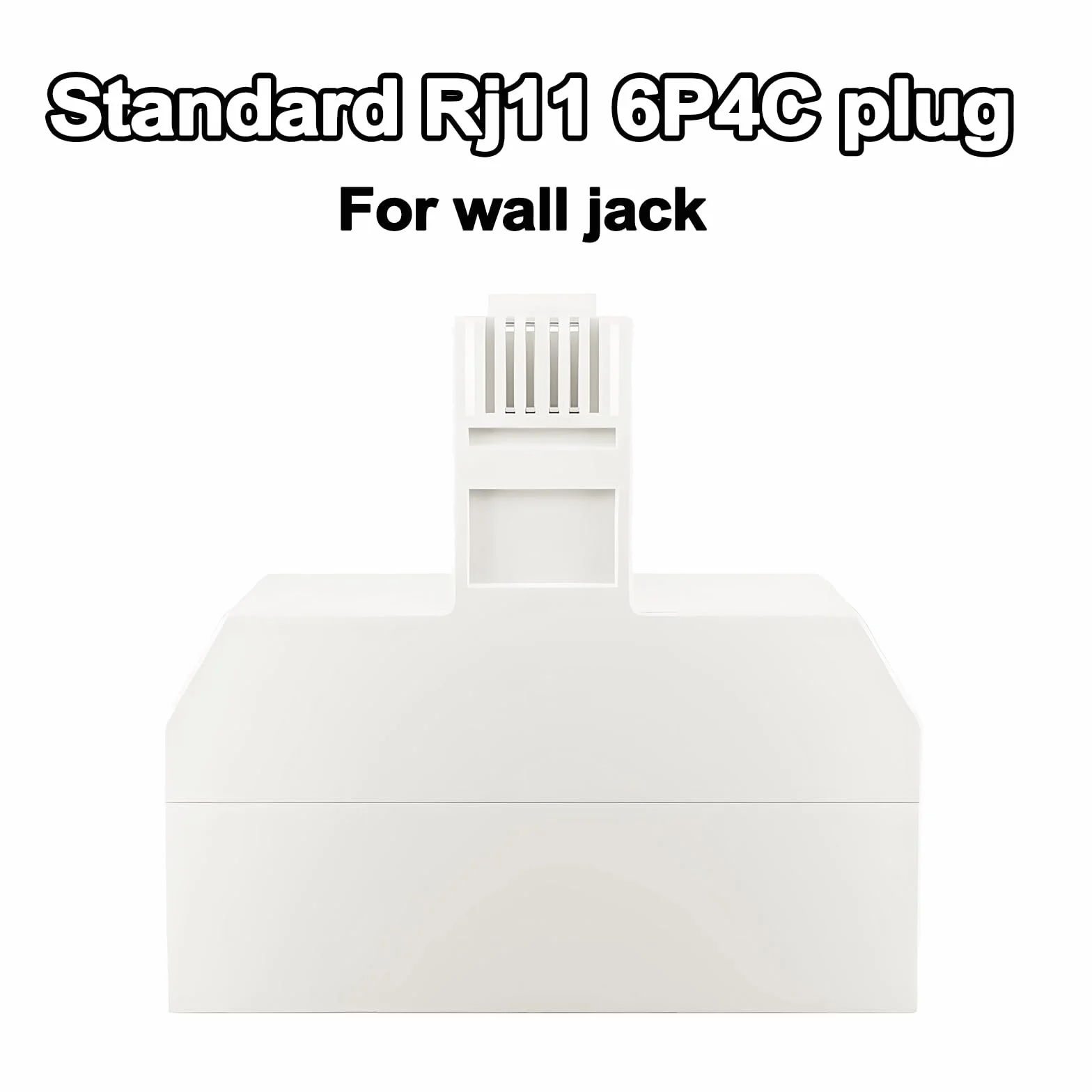 RJ11 Female to RJ11 Male Adapter Adaptateur Répartiteur De Ligne Téléphonique Séparateur Mural Téléphonique À 3 Voies Prise Rj11 Adaptateur Haut