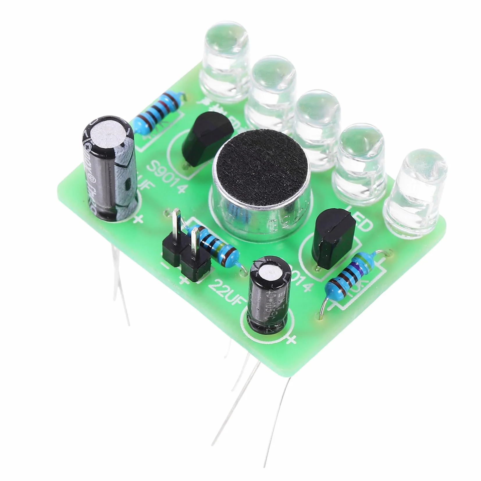 Uonlytech - Module Acoustique LED - Module Clignotant LED lumière Flash Lustre LED DIY Respirer des pièces légères Module de pièces de Lampe Clignotante LED Tons de Terre dirigé Positionner
