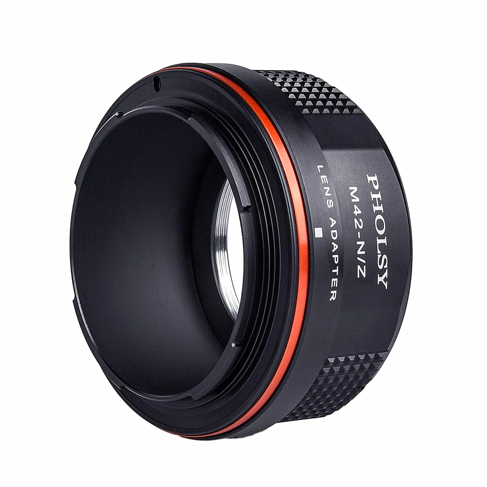 PHOLSY Manuelle Bague d'adaptation pour Objectifs: Compatible avec Les Objectifs M42 et Les Boîtiers Appareils Photo Nikon Z, M42 vers Z
