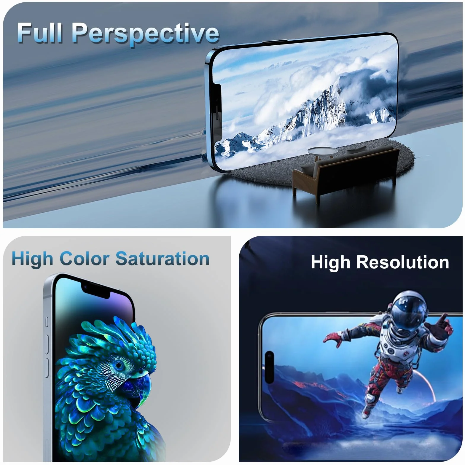 Écran iPhone 13 6.1" LCD Remplacement avec Kit Réparation A2482 A2631 A2634 A2635 A2633