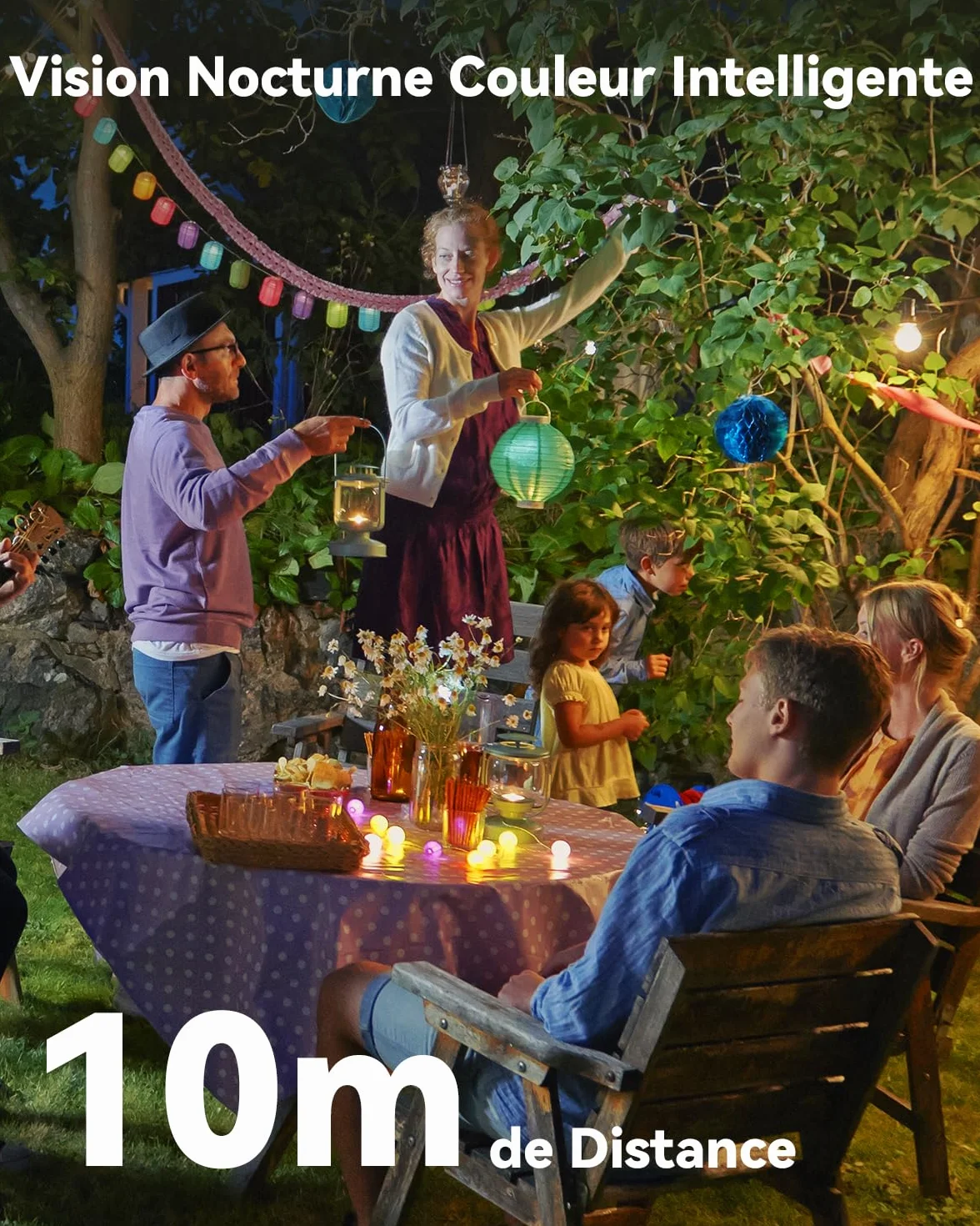 Imou 3K(5MP) Caméra Surveillance WiFi Extérieure sans Fil Solaire, Camera Solaire Exterieur avec IA Détection Humaine, Vision Nocturne Couleur, Audio Bidirectionnel,Mode Privé,Sirène,Étanche IP66
